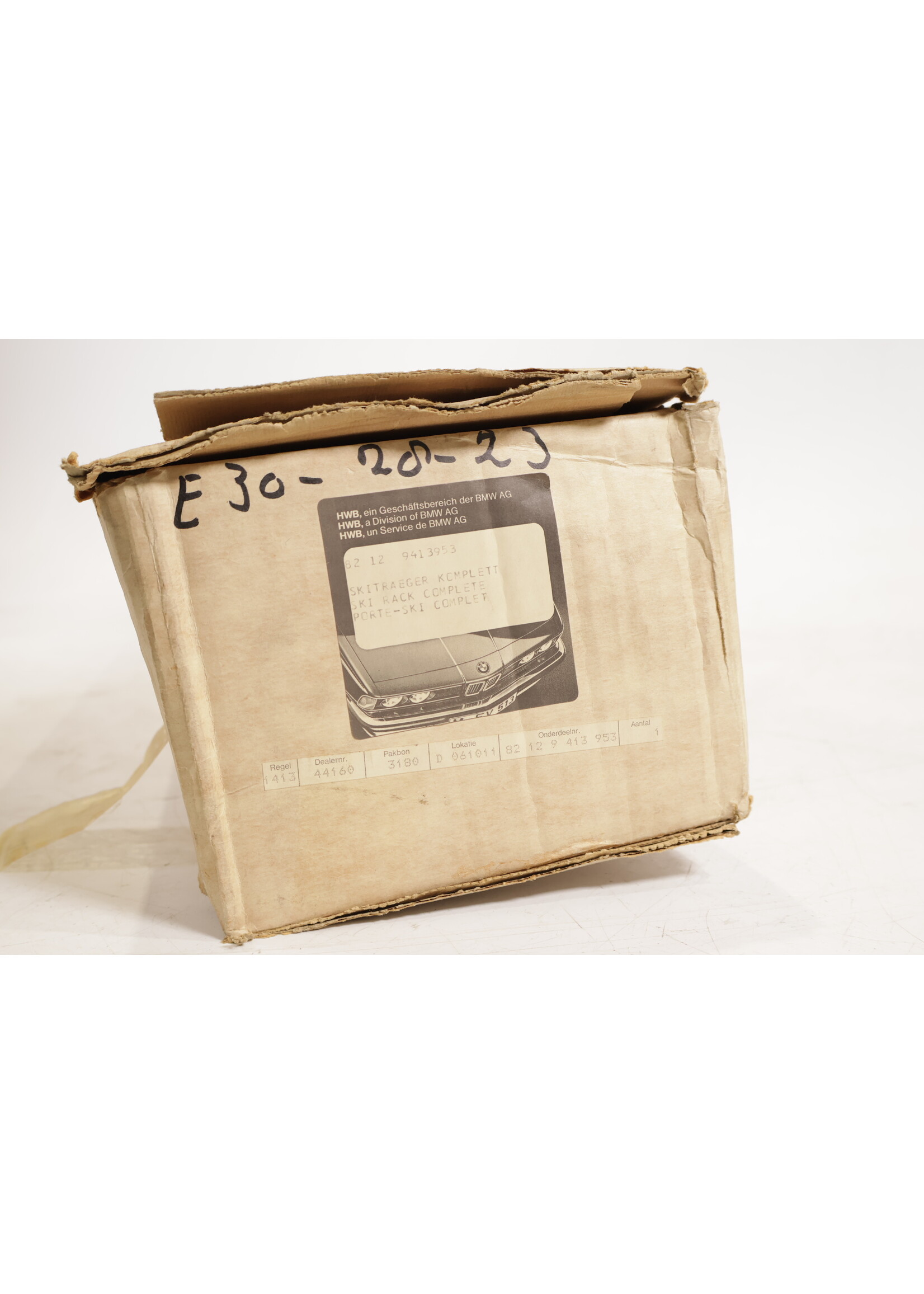 BMW BMW E30 3 Serie OEM Dakdrager set voor ski's NIEUW! 82129413953 9413953