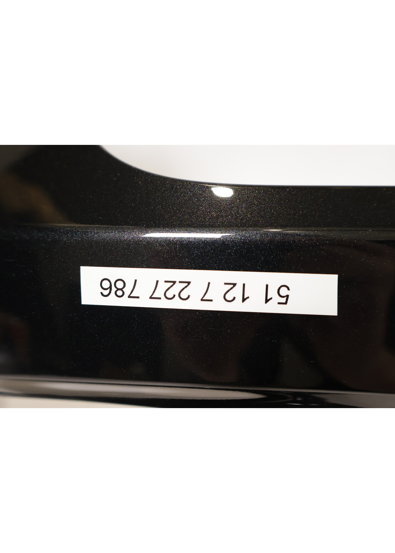 BMW BMW X5 E70 LCI OEM Rear bumper metallic black NEW! 51127227786 7227786