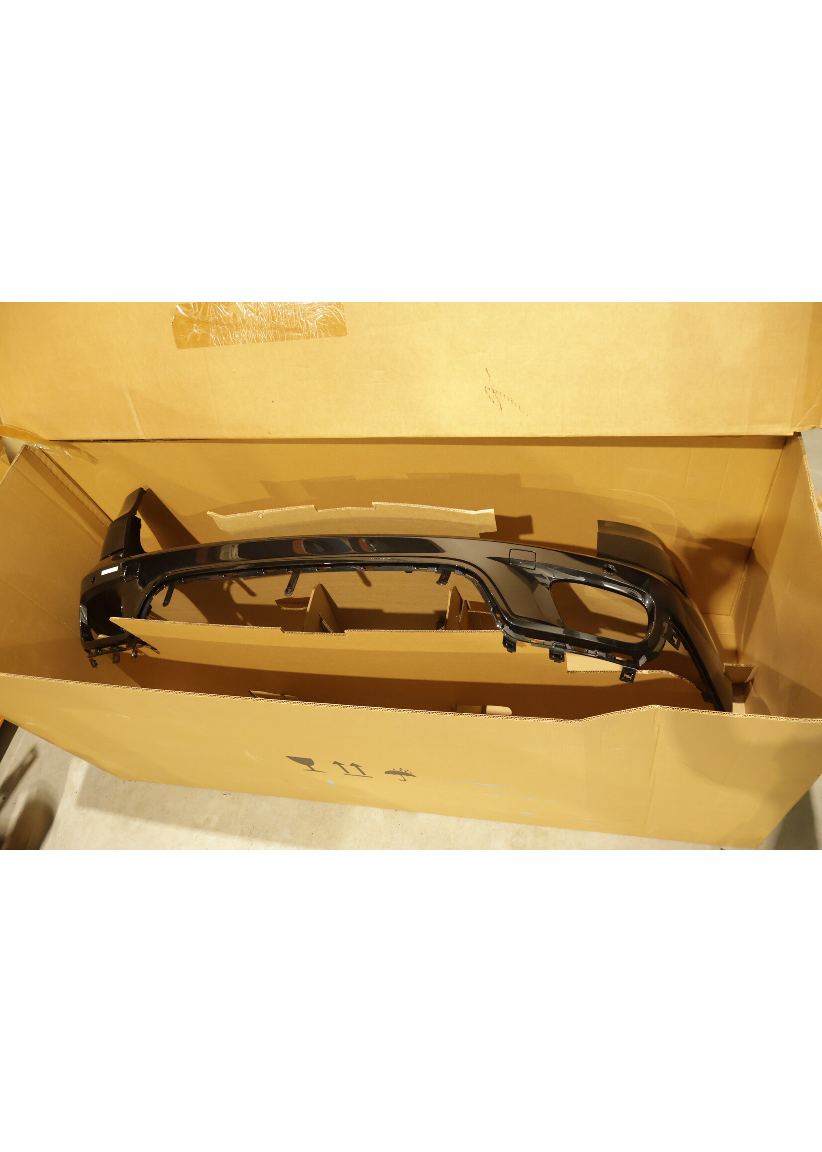 BMW BMW X5 E70 LCI OEM Achterbumper metallic zwart NIEUW! 51127227786 7227786