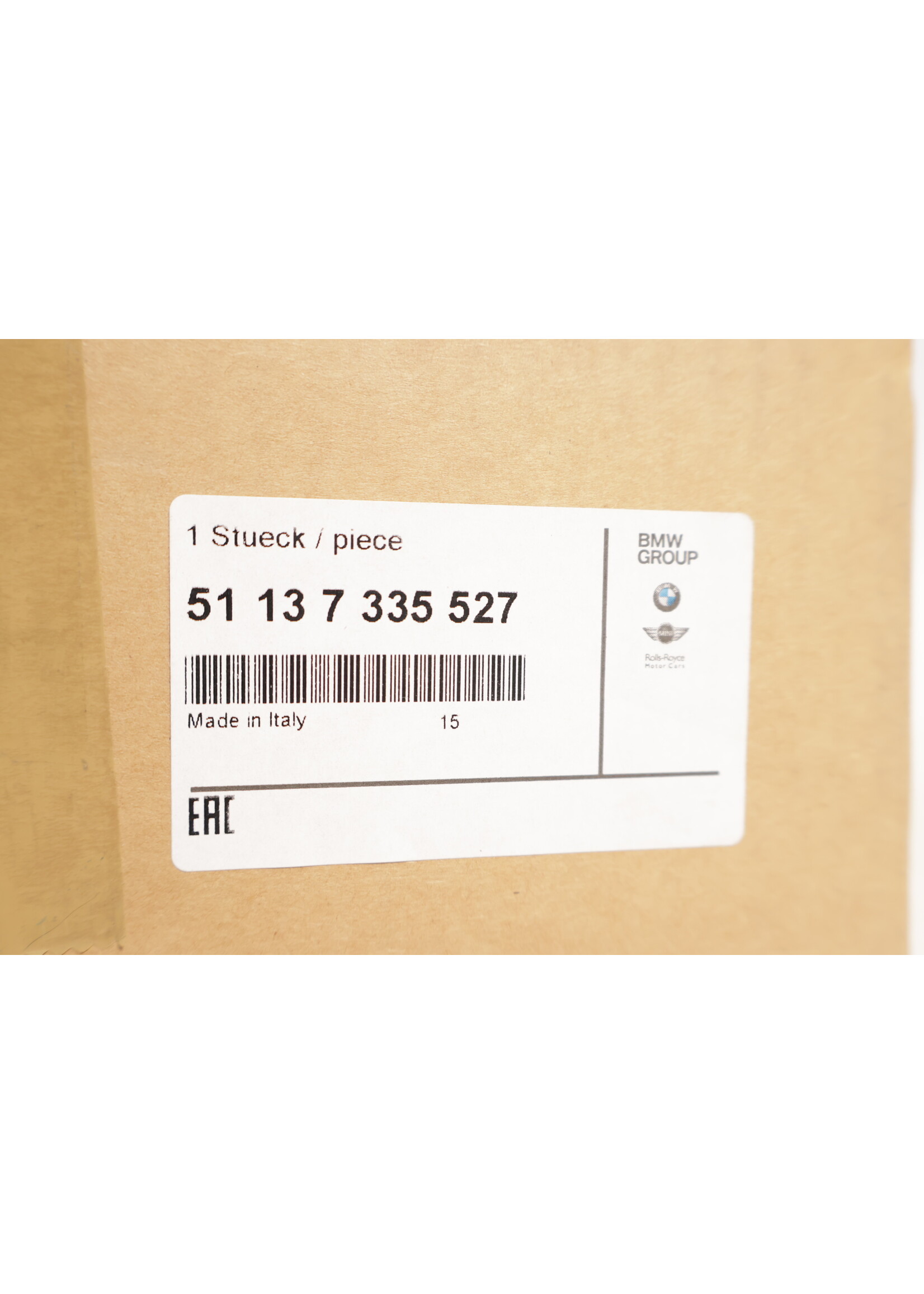 BMW MINI Cooper F55 F56 F57 OEM Grill Aluminium vorne NEU! 51137335527 7335527