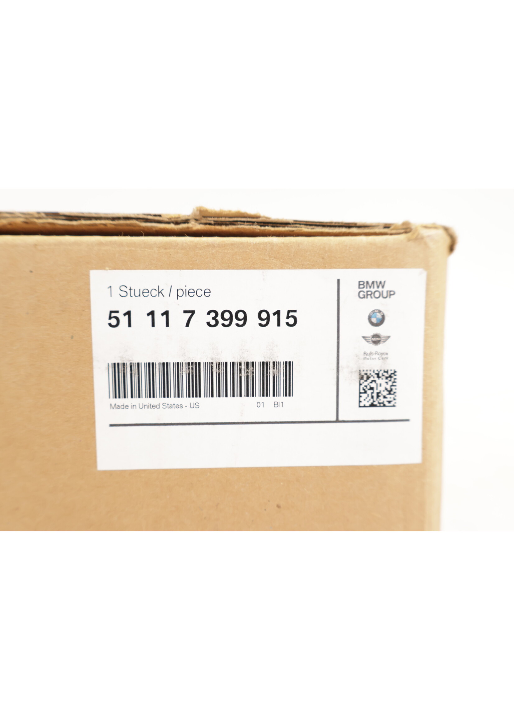 BMW BMW X3 G01 X4 G02 bumper crashversterking links voor 51117399915 7399915