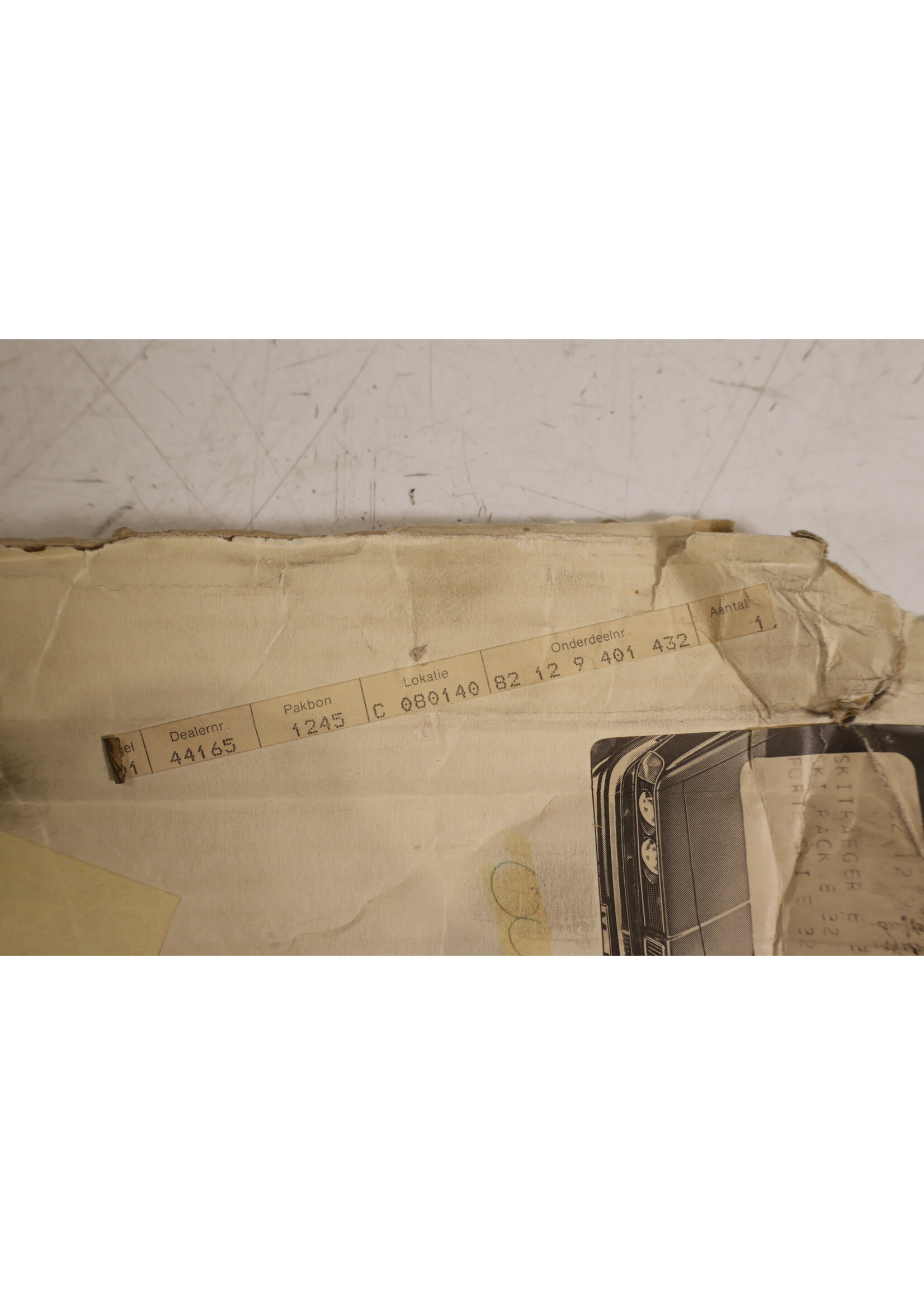 BMW BMW E32 E34 5 & 7  Serie OEM Dakdrager / skidrager NIEUW! 82129401432 9401432