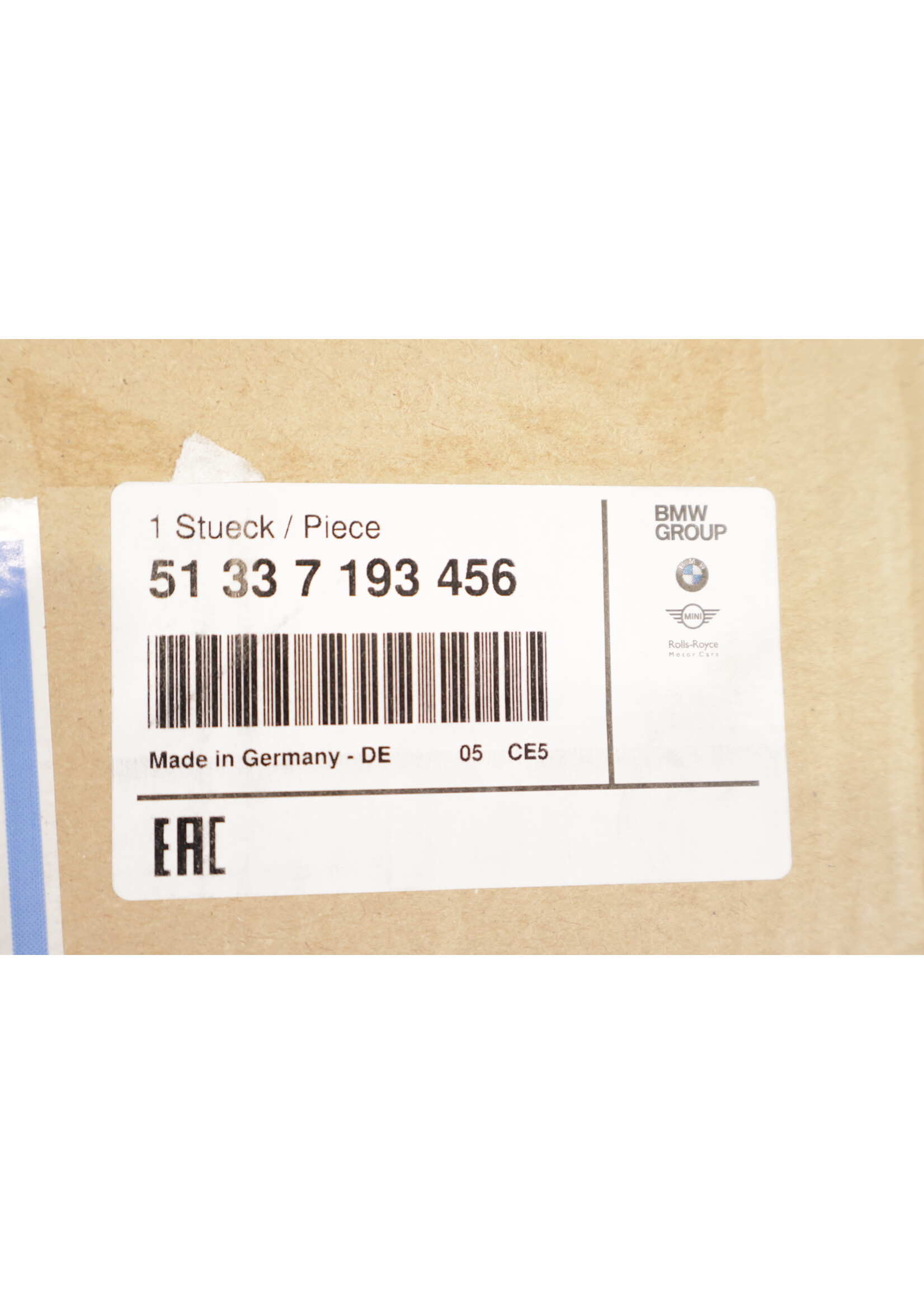 BMW BMW 3 Series E92 E93 OEM Window regulator right NEW! 51337193456 7193456