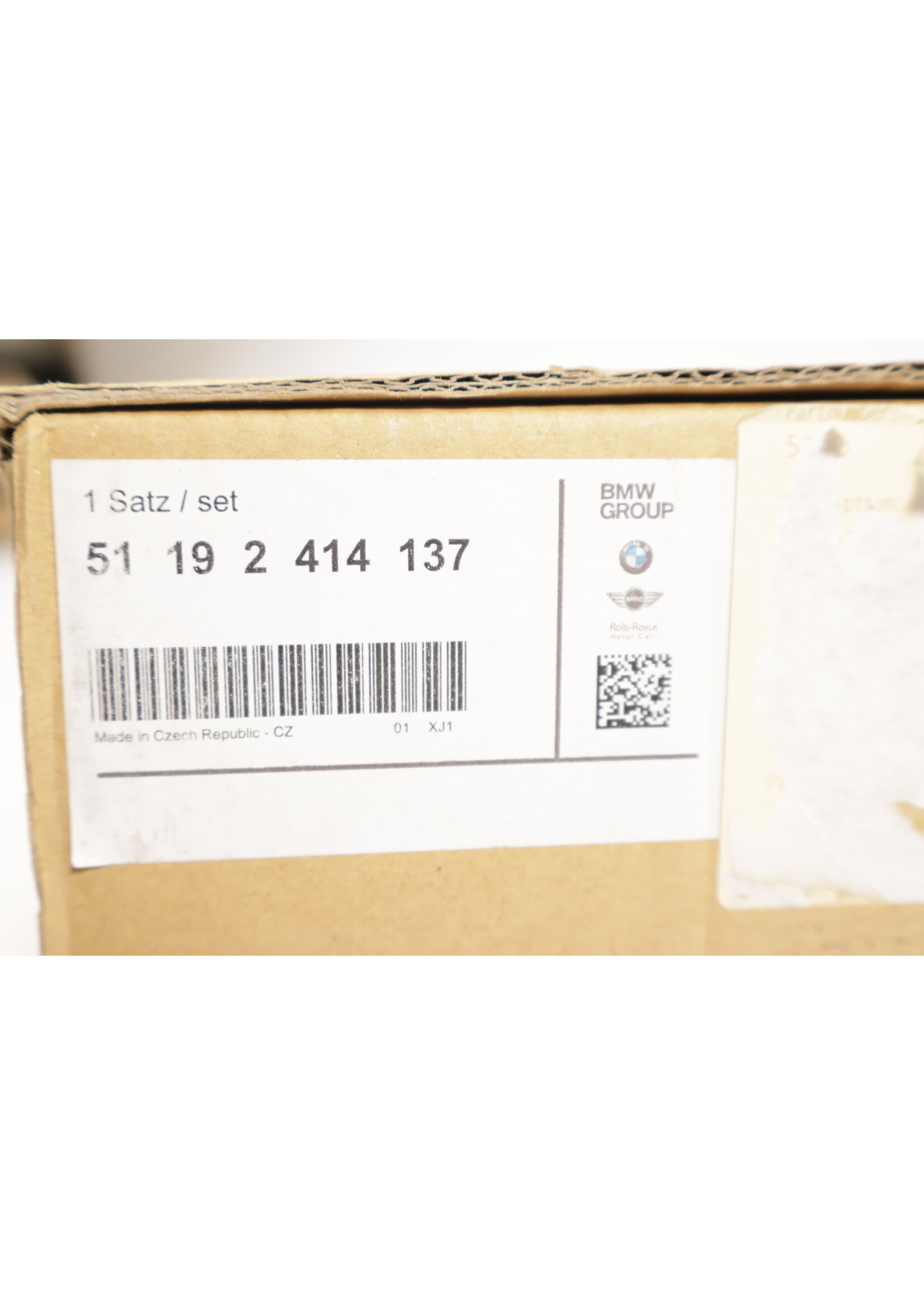 BMW BMW 5 Serie G30 G31 Carbon  M-Performance voorbumper spoiler NIEUW! 51192414137