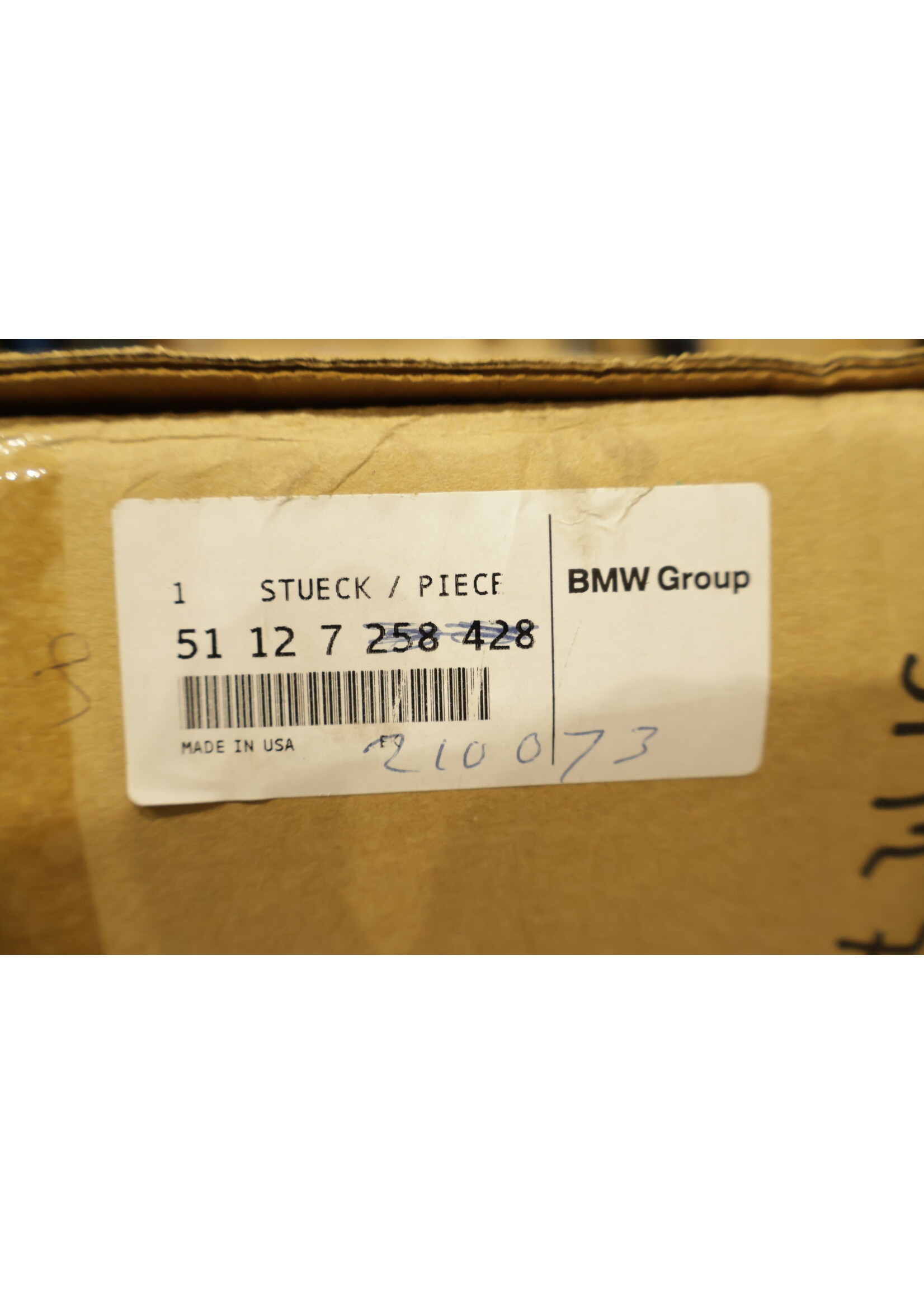 BMW BMW X3 F25 OEM Rear Bumper Lower Cover NEW! 51127210073 7210073