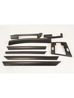 BMW BMW E46 3er Limousine / Touring OEM Innenleisten-Set Mattschwarz NEU! 51169416202