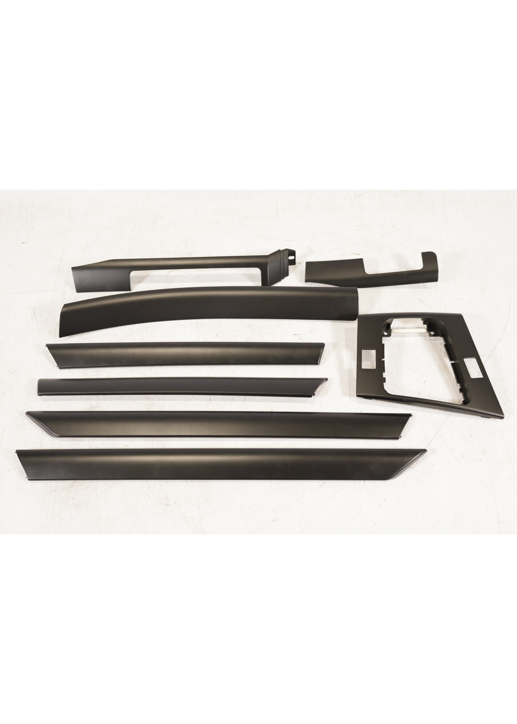 BMW  BMW E46 3 Series sedan / touring OEM interior moldings set matte black NEW! 51169416202
