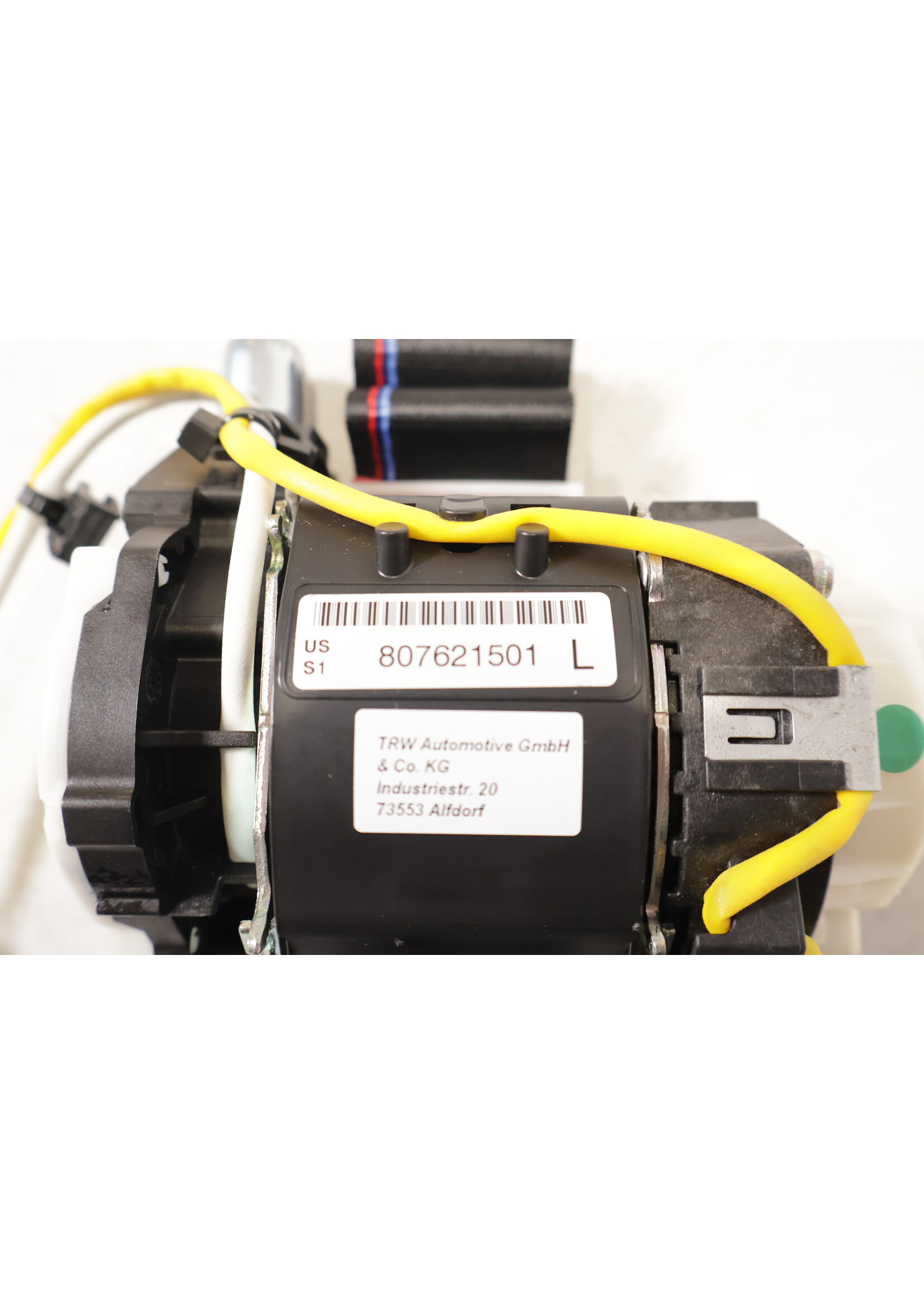 BMW  BMW F32 F33 F82 F83 4 Series OEM Belt with M stitching on the left front NEW! 72118076215