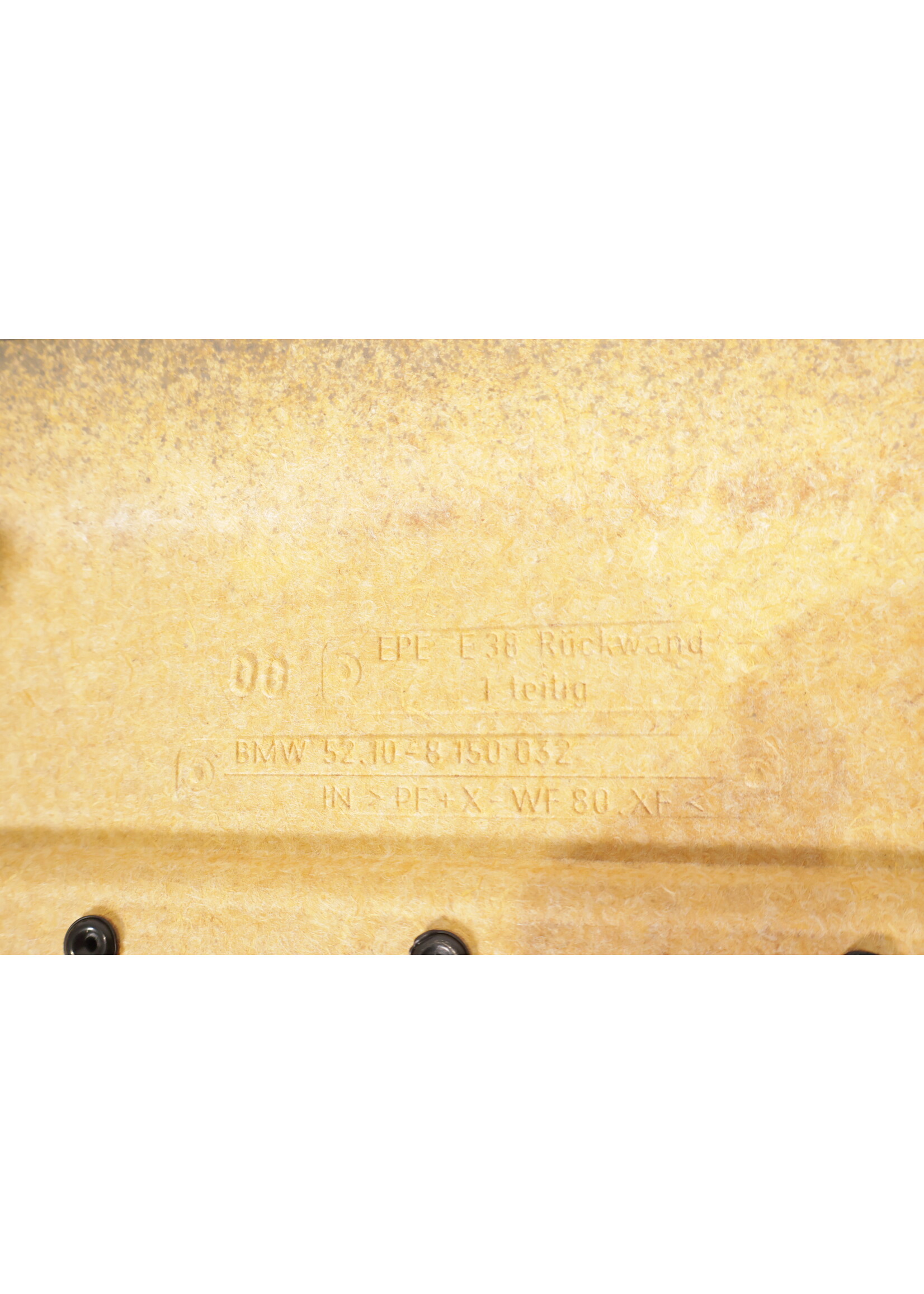 BMW BMW E38 E39 5 & 7 Serie OEM Stoel achterpaneel grijs NIEUW! 52108175736 8175736