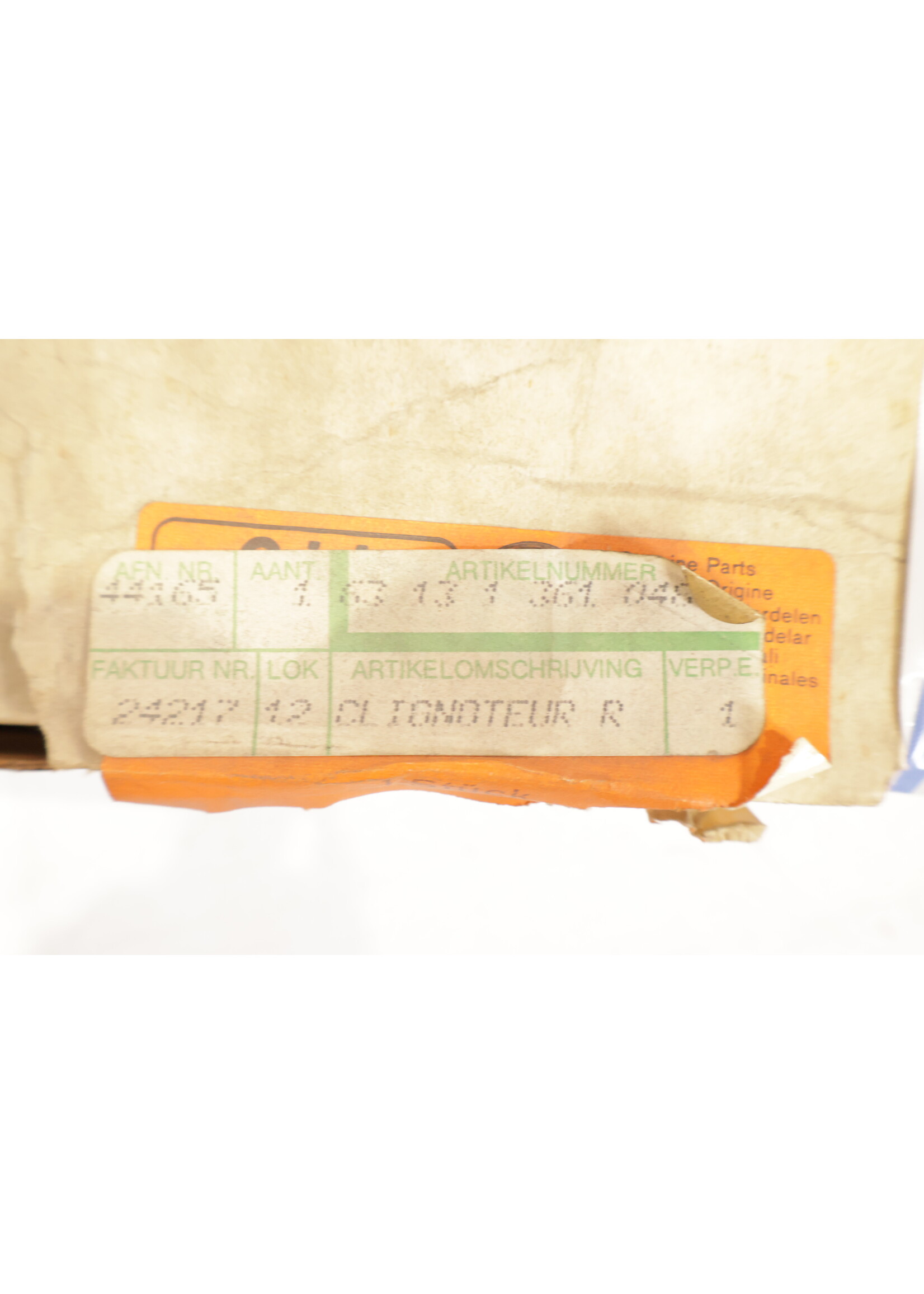 BMW BMW E23 7 Series OEM Indicator right NEW! 63131361048