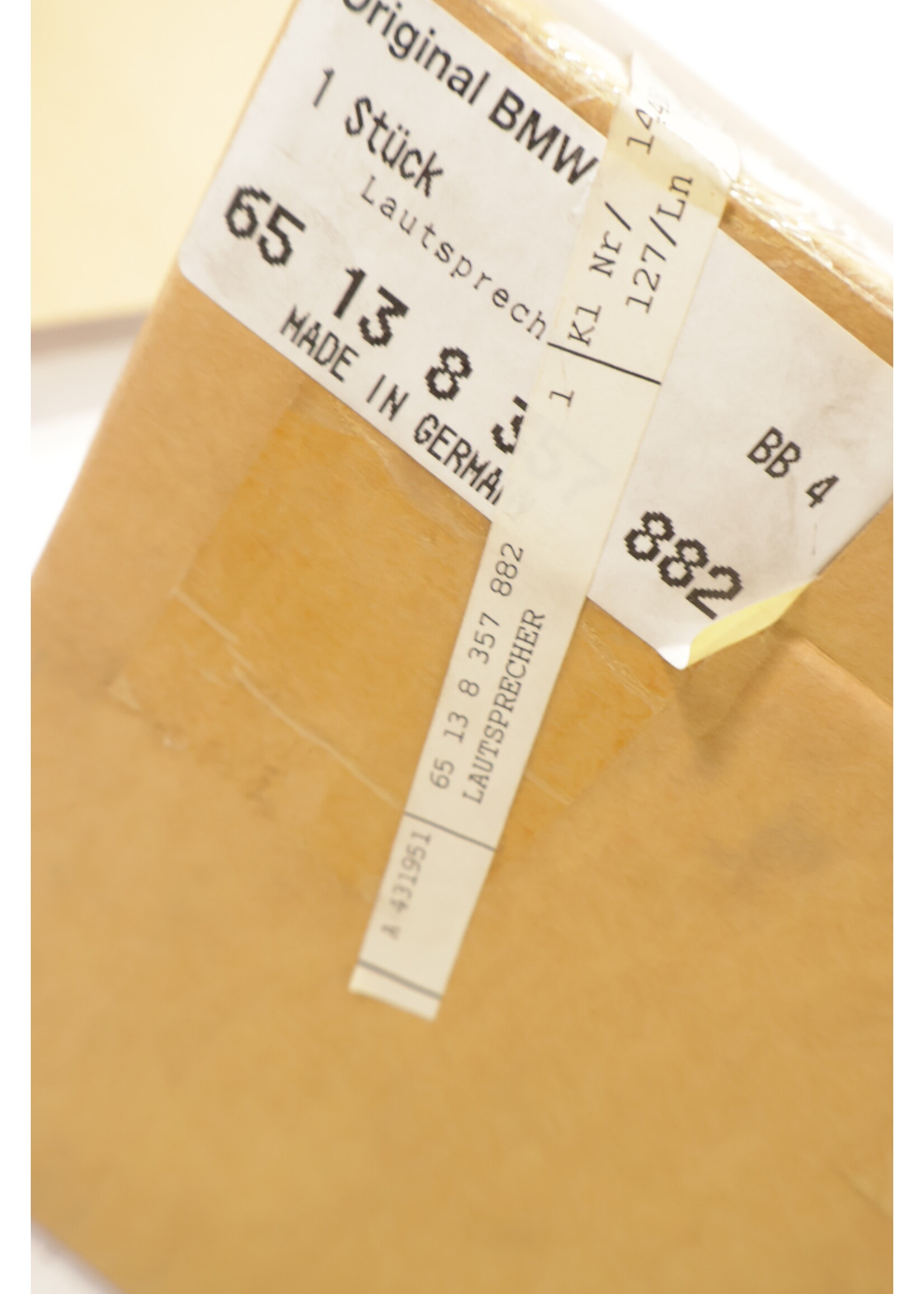 BMW BMW E36 3 Serie Cabrio OEM Speaker rechts achter NIEUW! 65138357882 8357882