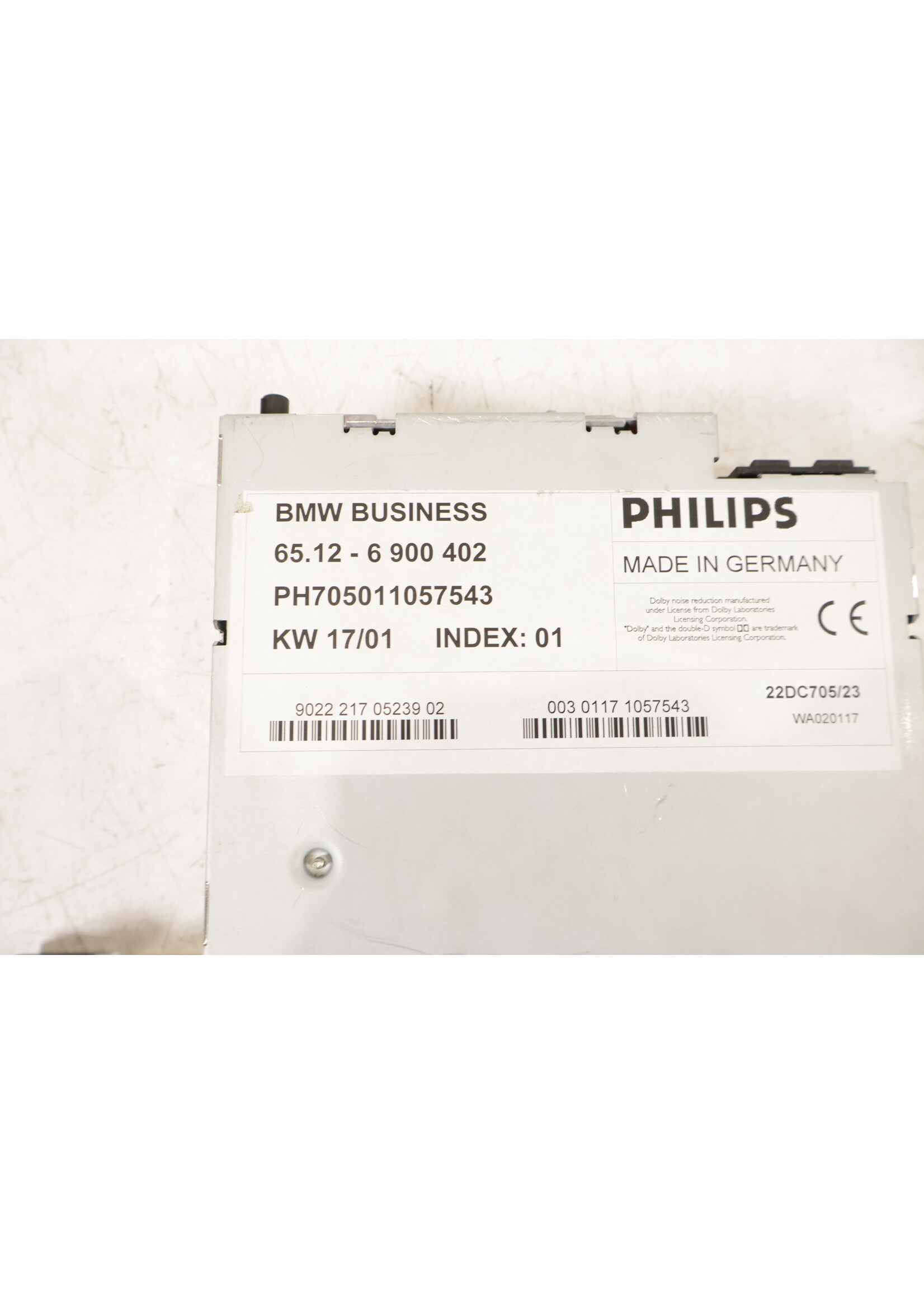 BMW BMW 3 Serie E46 OEM Business radio met cassette NIEUW! 65126943427 65126900402