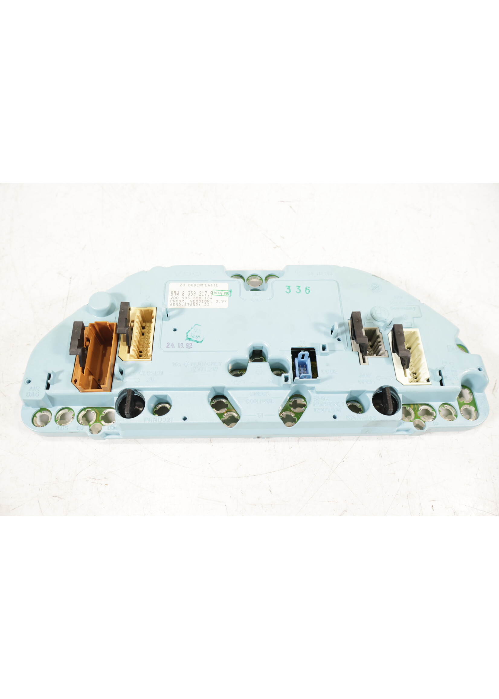 BMW BMW 5 + 7 Serie E32 E34 OEM Kilometerteller / instrument cluster NIEUW! 62118359217