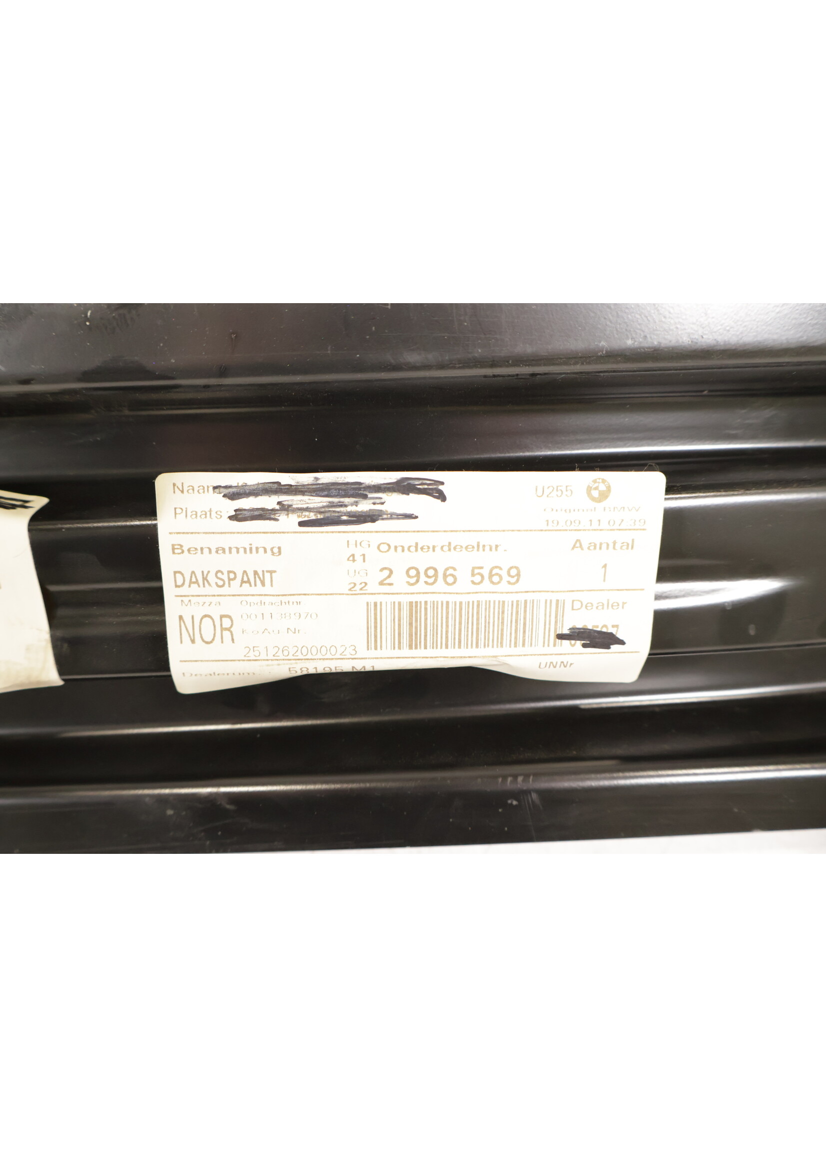 BMW BMW E82 1er OEM Karosserie Dachträgerträger NEU! 4122296569 296569