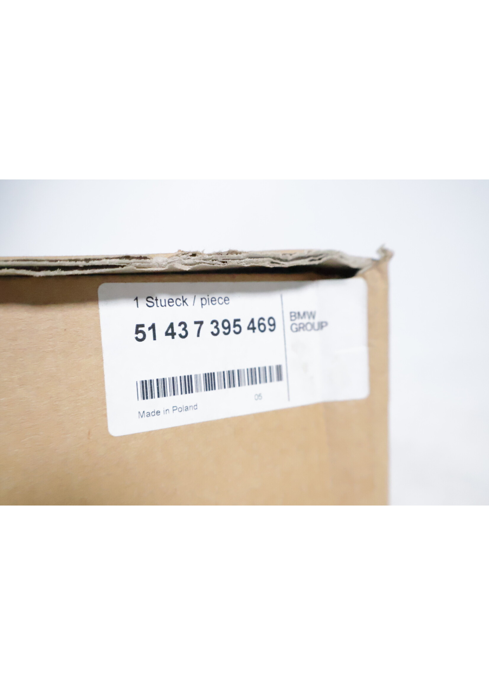 BMW BMW F32 F33 F82 F83 4 Serie OEM Bekleding paneel links achter NIEUW! 51437395469