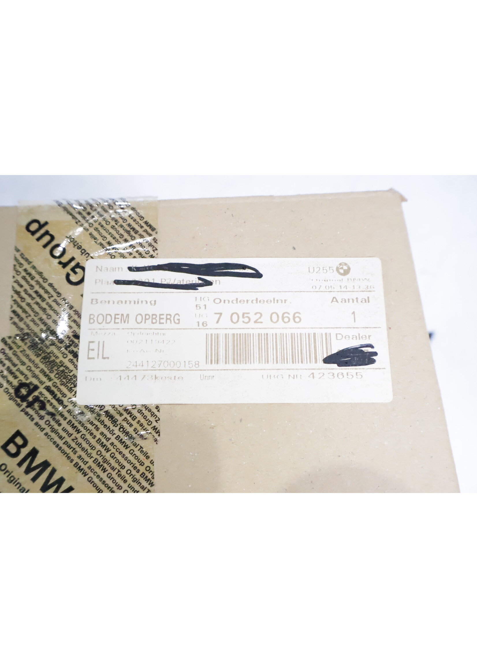 BMW BMW E46 3 Serie OEM interieur Sierlijst schakelpook Titan NIEUW! 51167052066