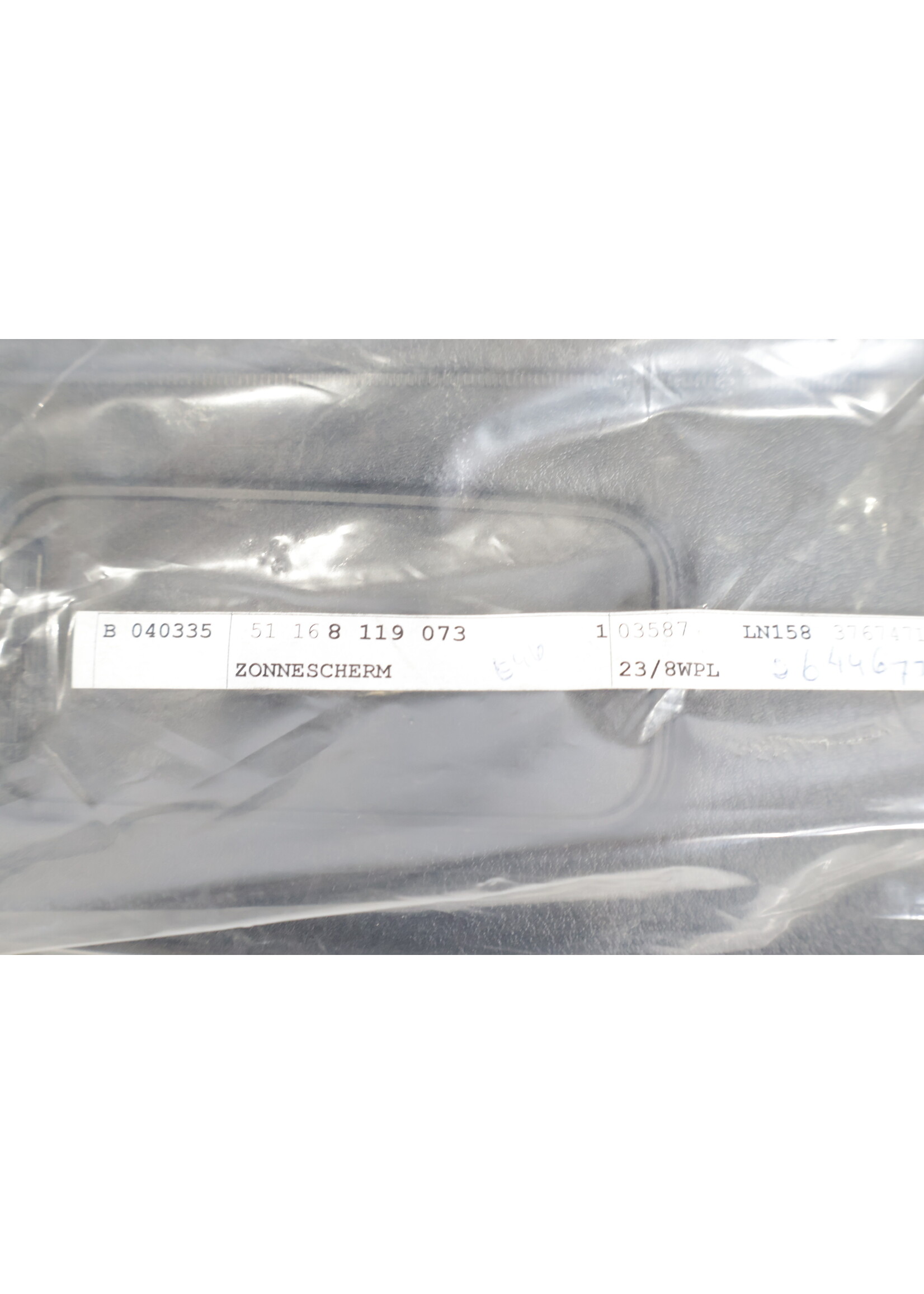 BMW BMW 3 Serie E36 Cabrio OEM Zonneklep links NIEUW! 51168119073 8119073