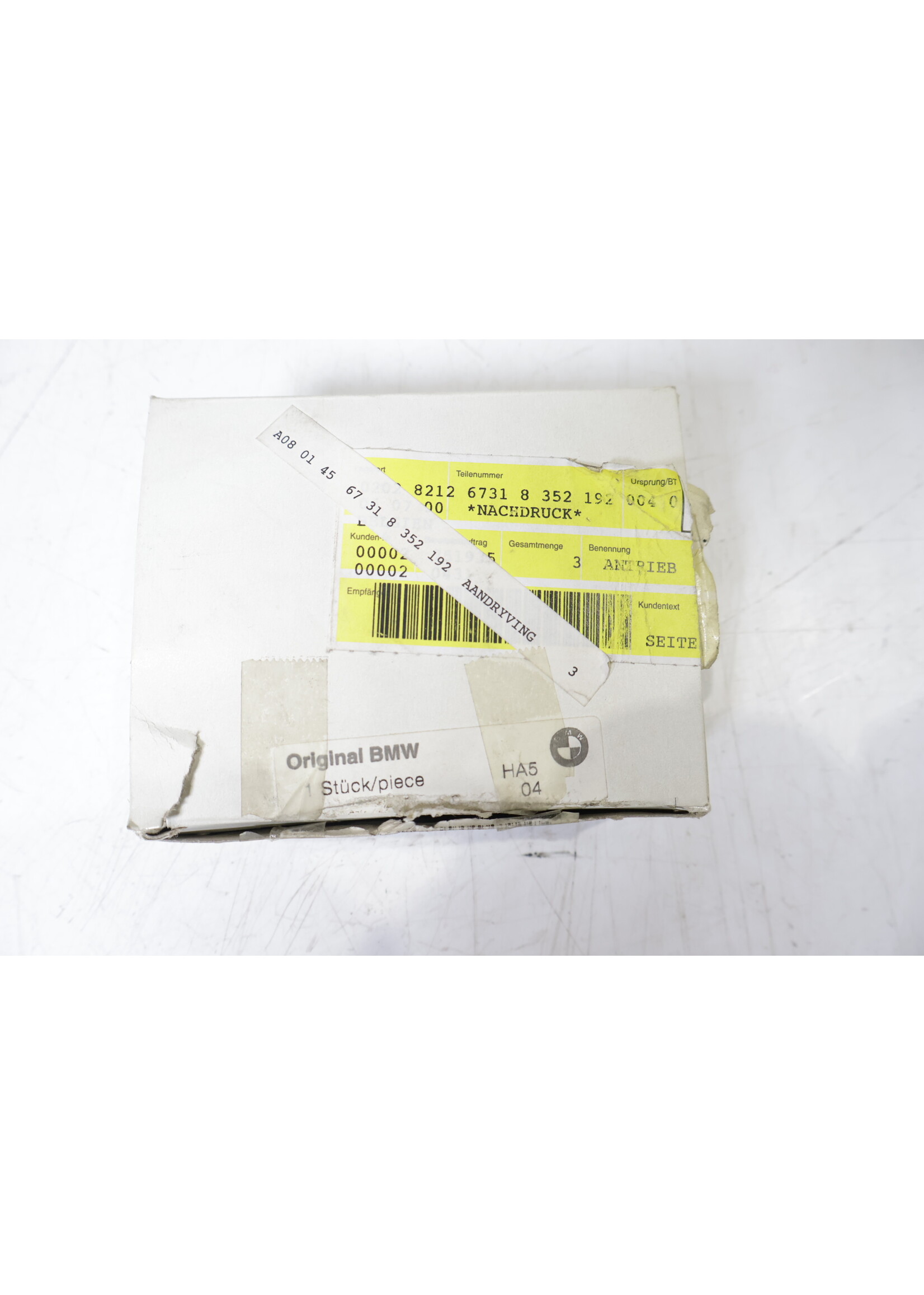 BMW BMW 5 & 7 Serie E38 E39 OEM Stoel verstelling motor NIEUW! 67318352192