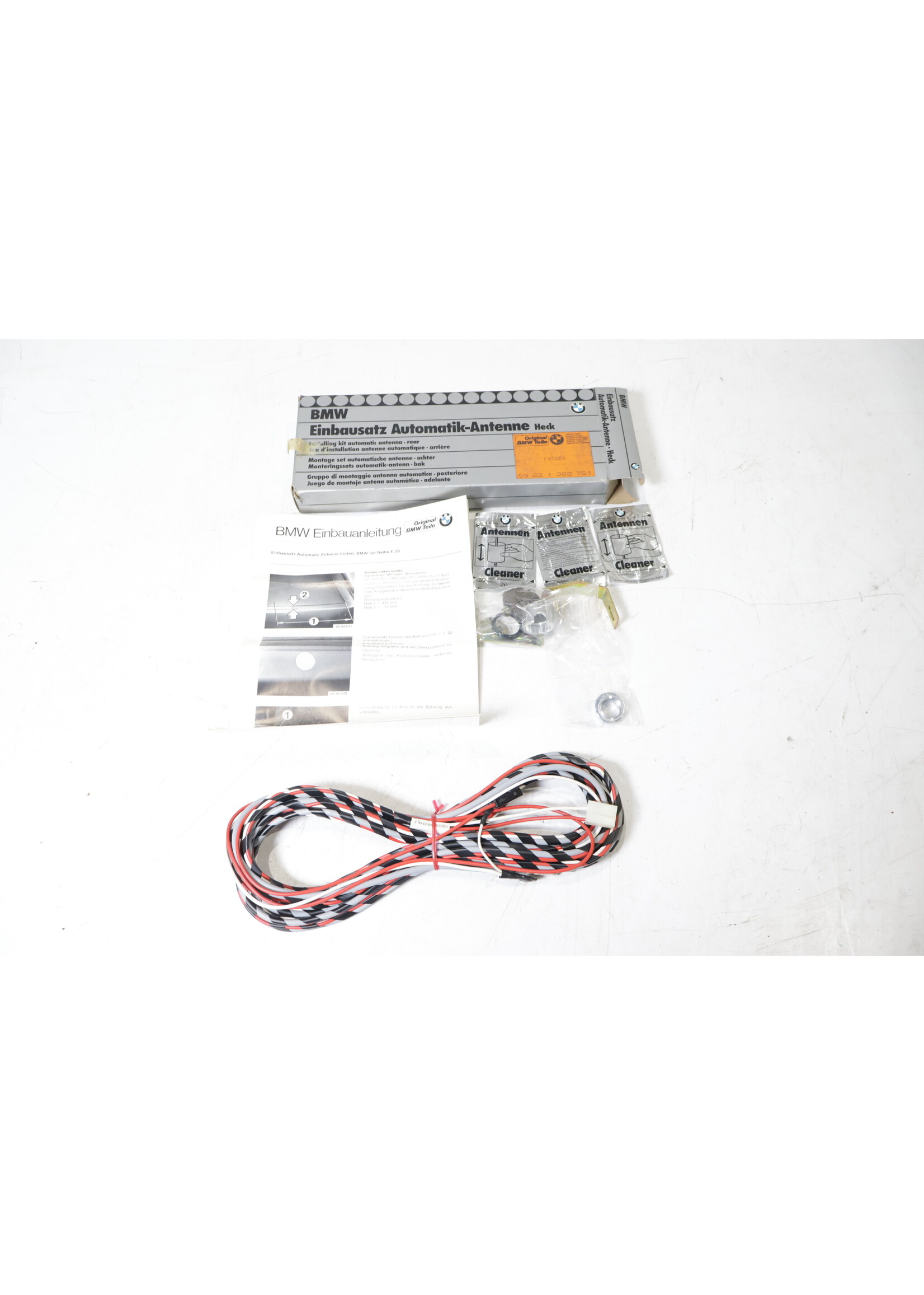 BMW BMW E28 5er OEM Automatik-Antennen-Set NEU! 65221369751 1369751