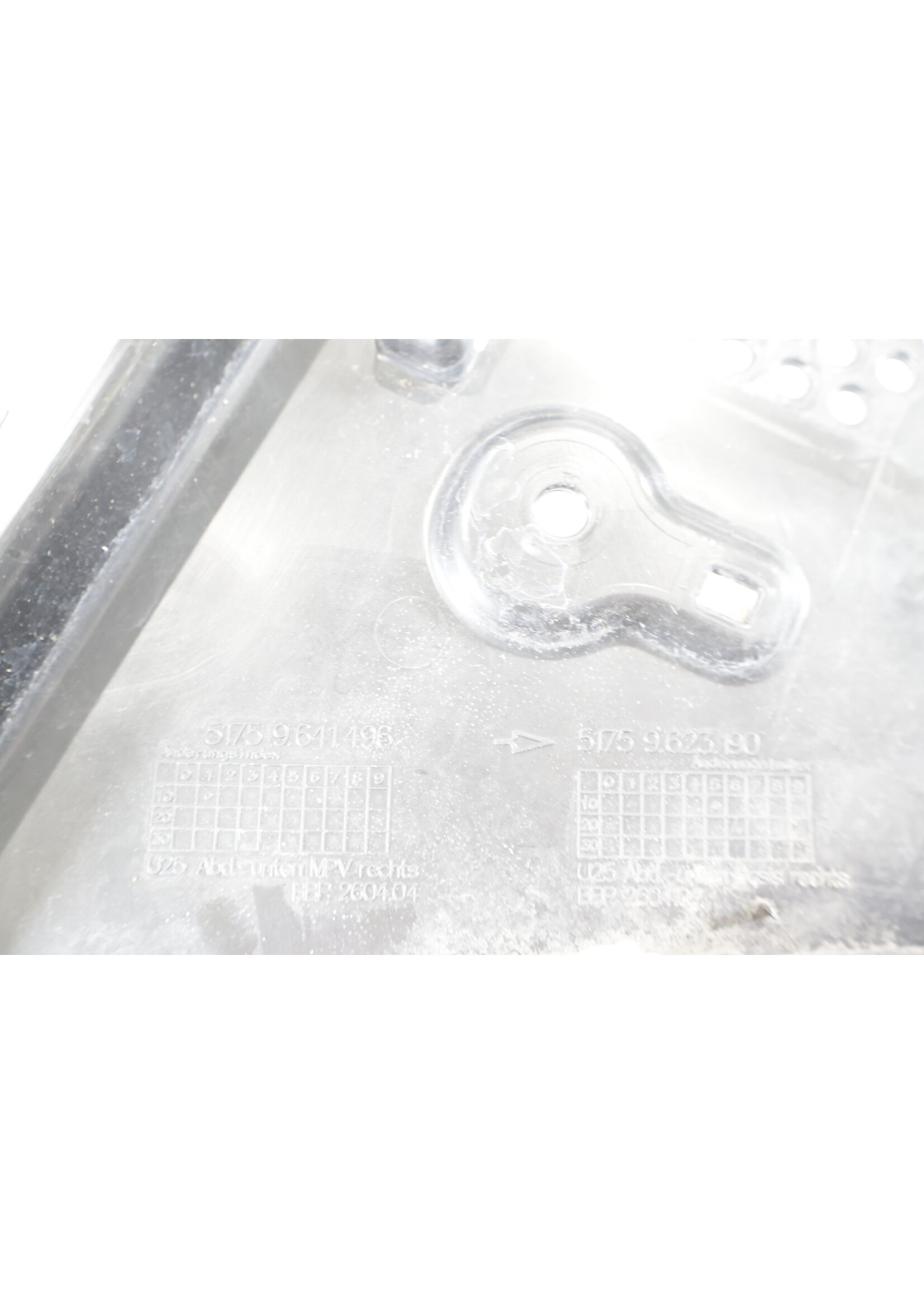 BMW MINI Countryman U25 Untere Radhausverkleidung rechts vorne 51759623190