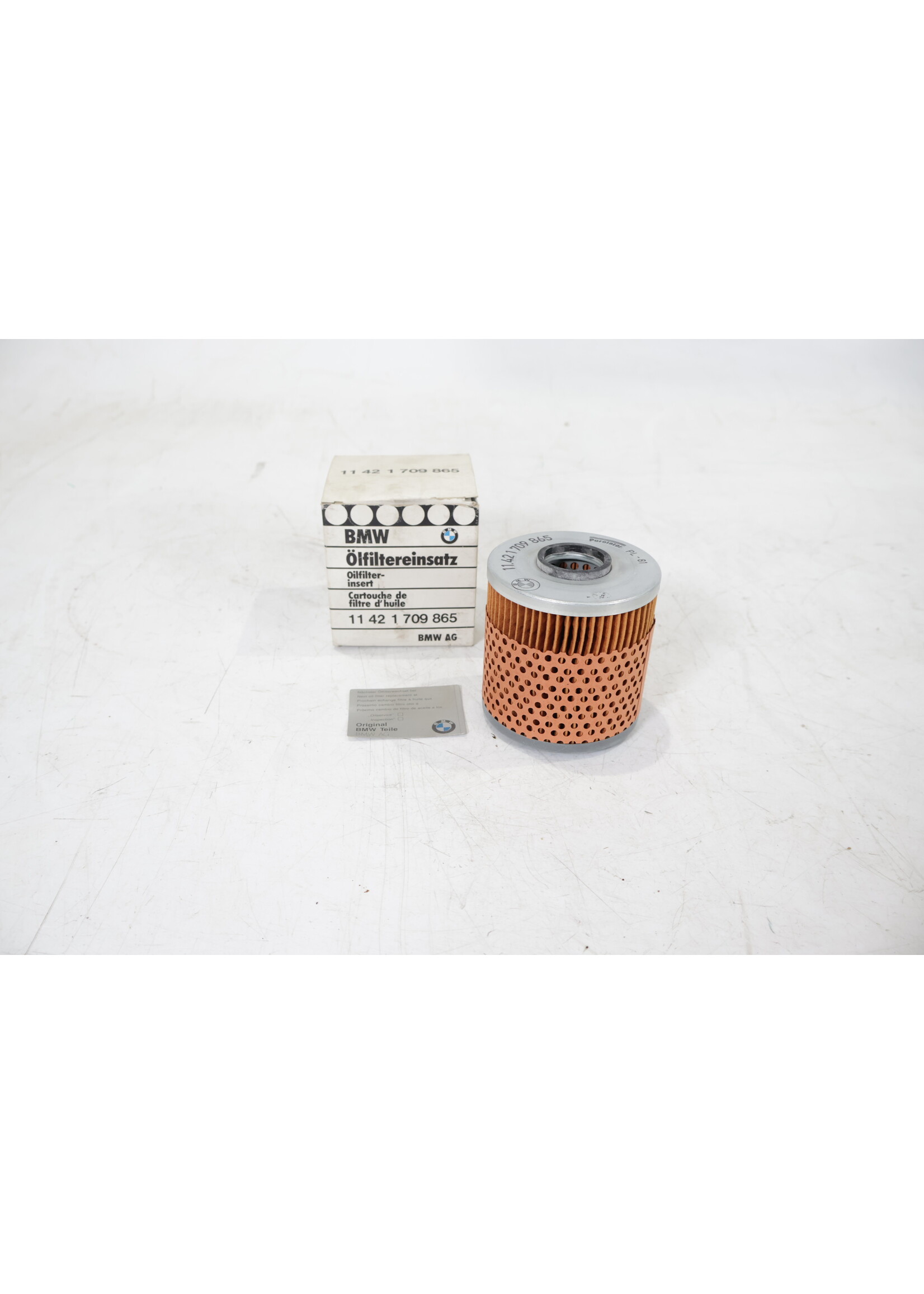 BMW BMW 3 & 5 Serie E30 E34 E36 OEM Oliefilter M40 M42 M43 NIEUW! 11421709865