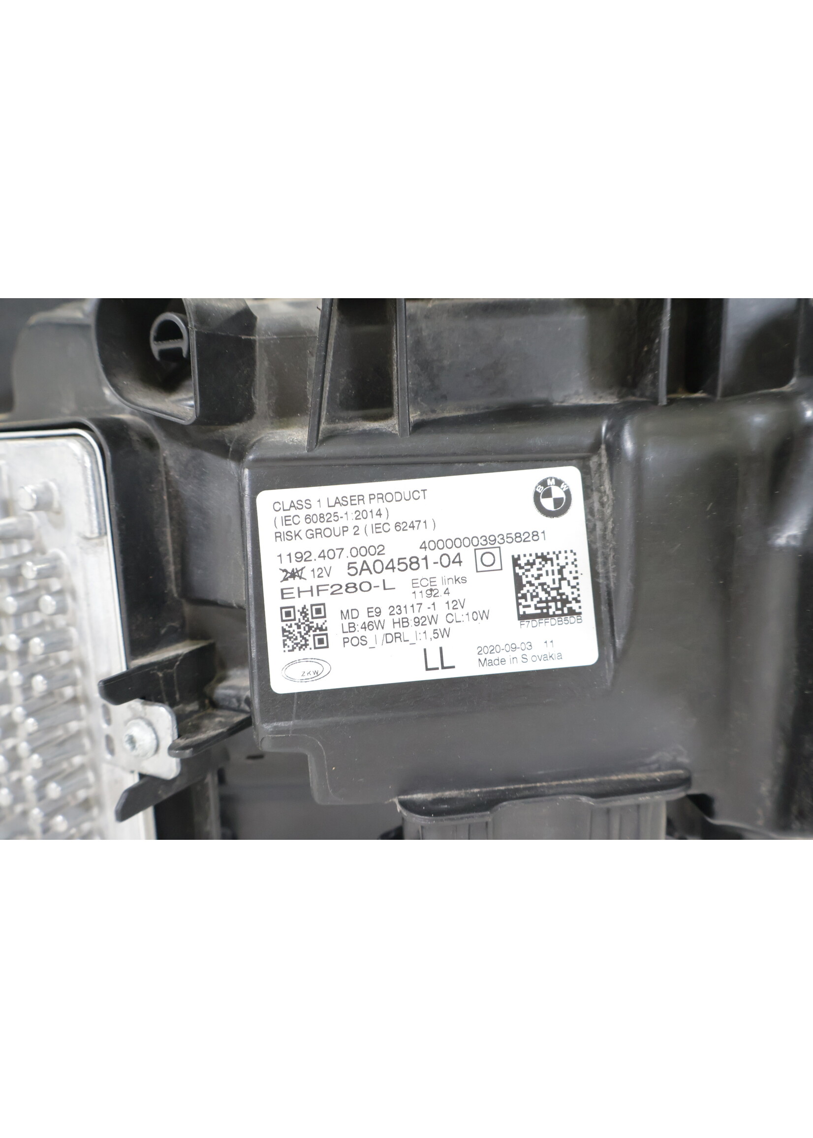 BMW BMW M3 M4 & 4er G22 G23 G80 G81 G82 G83 Laserscheinwerfer links mit Modulen 5A04581