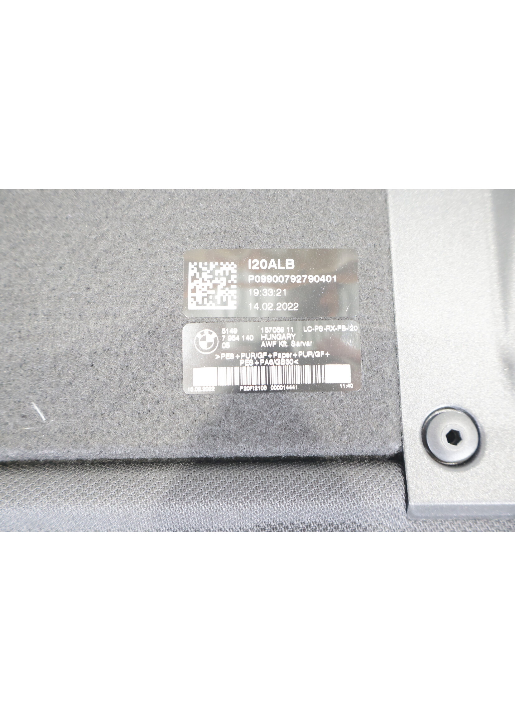 BMW BMW iX i20 Hutablage / Heckklappenverkleidung 51497954140 7954140