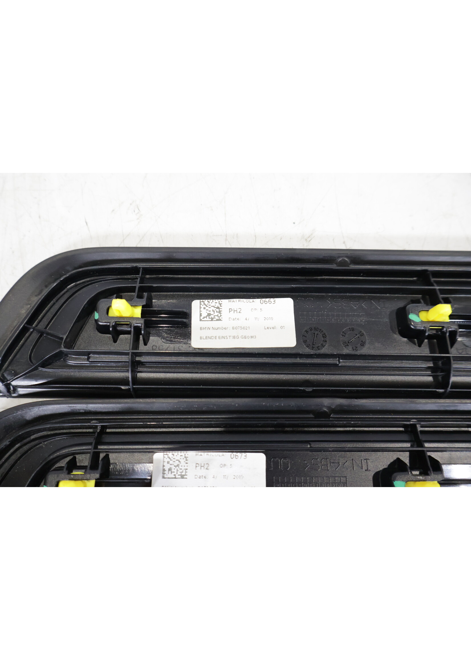 BMW BMW 3 Series M3 G80 G81 Door Sill Trim Set 8075021 9451626 51479451626
