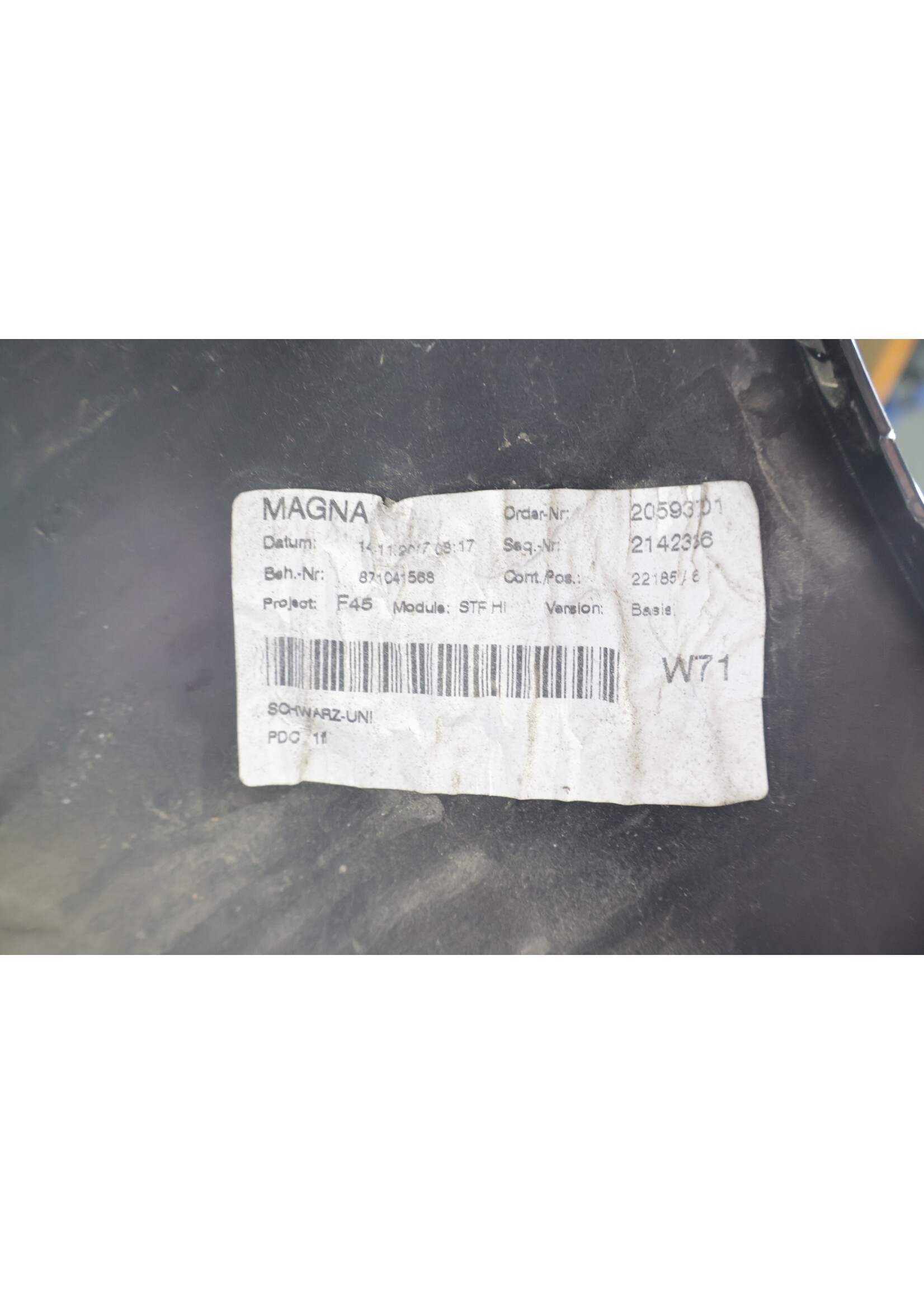 BMW BMW 2 Serie F45 Complete achterbumper met PDC sensoren 51122574884 2574884