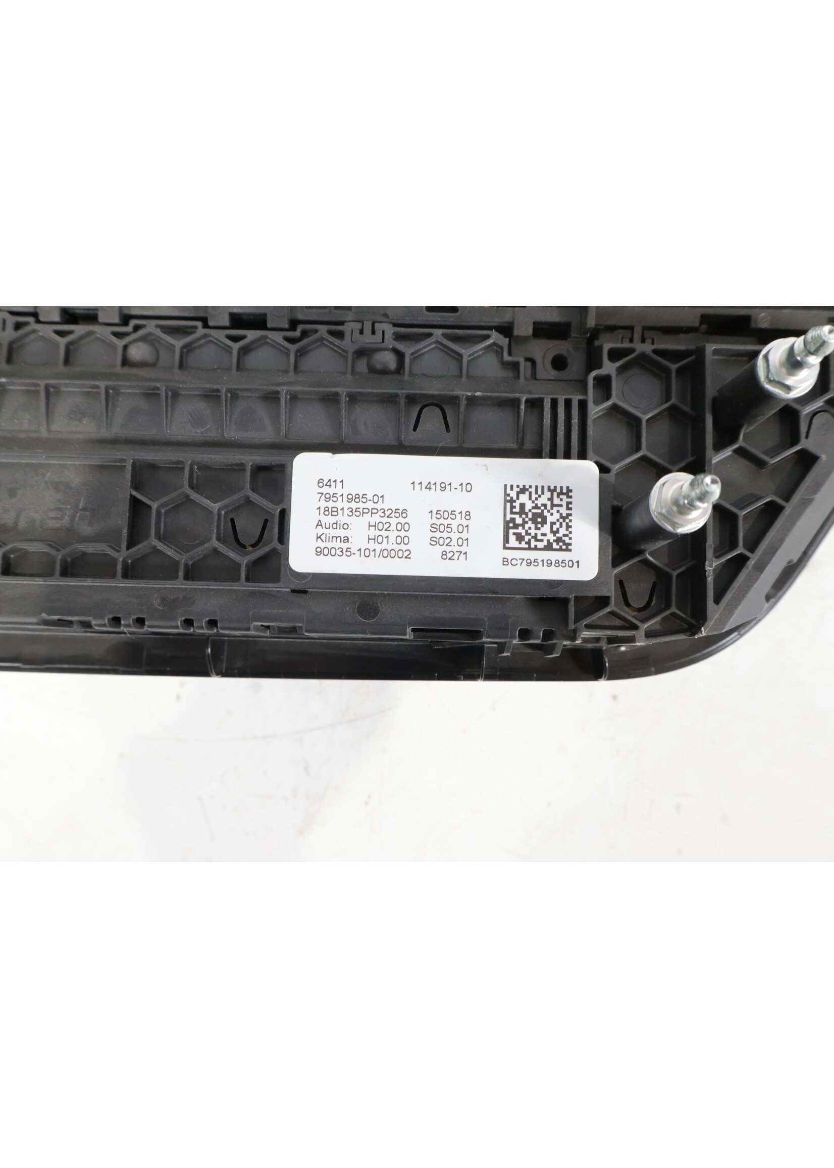BMW BMW X3 G01 X4 G02 Klimabedienteil & Radiobedienteil 64117951985 7951985