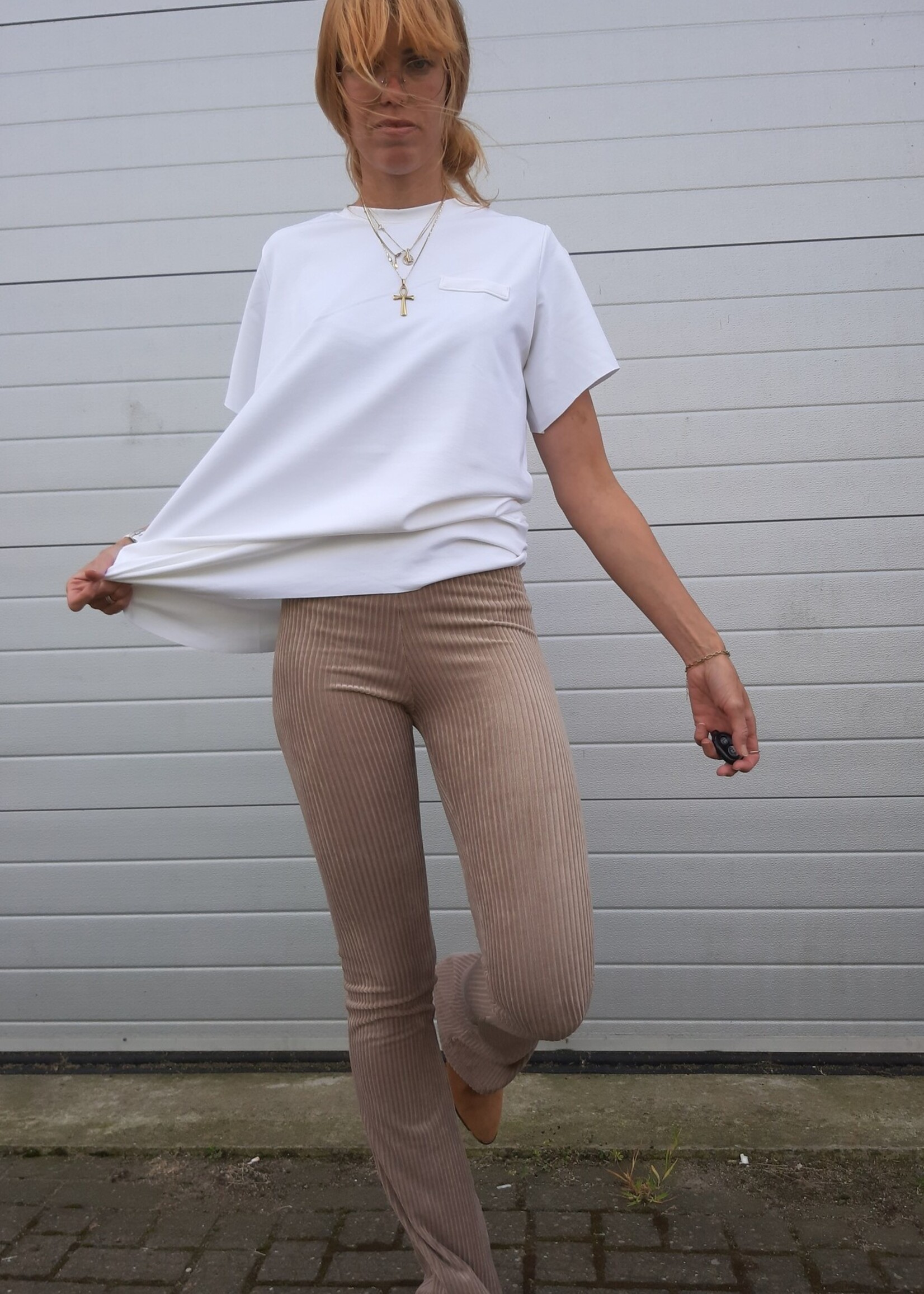 MadameLiz PRE-ORDER NOW: Flared rib | taupe