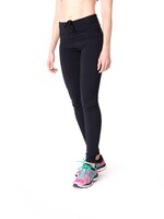 MadameLiz Long sports leggings | with side pocket | black | tall