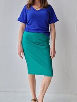 MadameLiz Pencil skirt sea green| tall