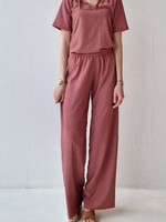 MadameLiz Two-piece set | shirt | dusty pink
