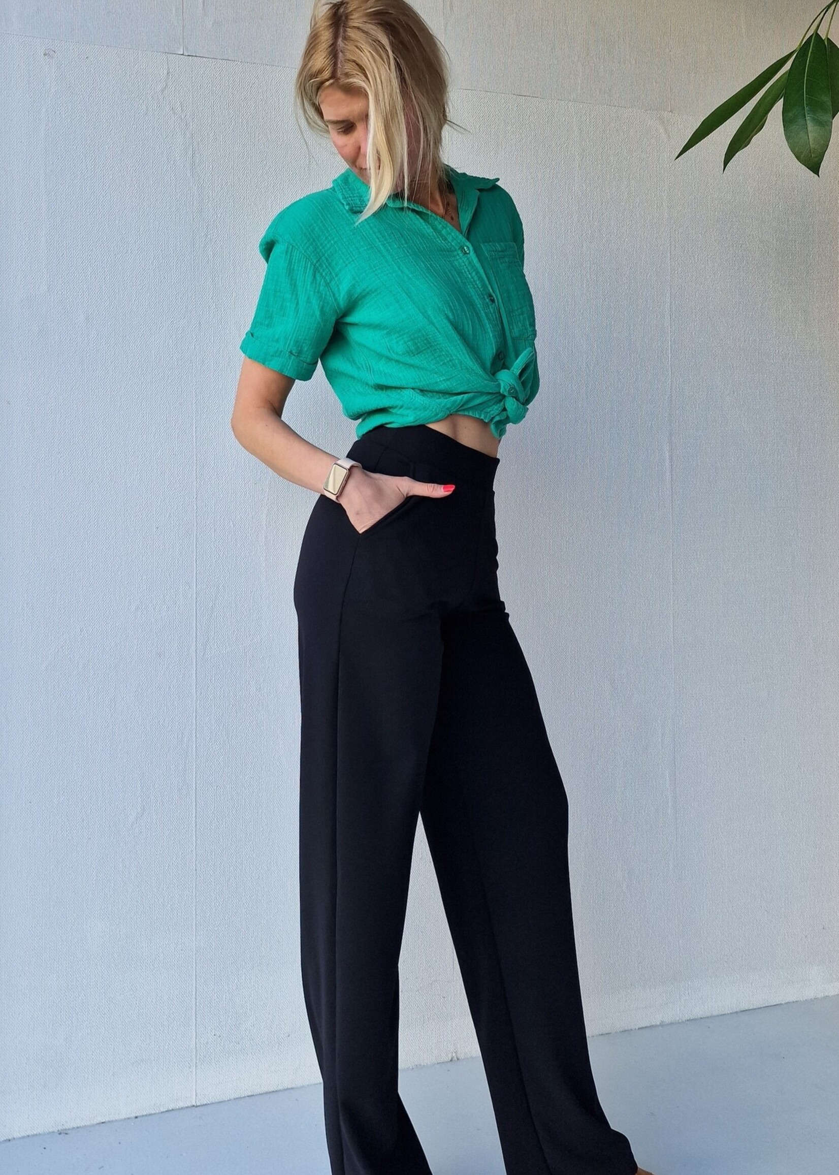 MadameLiz Wide leg | black | extra lang