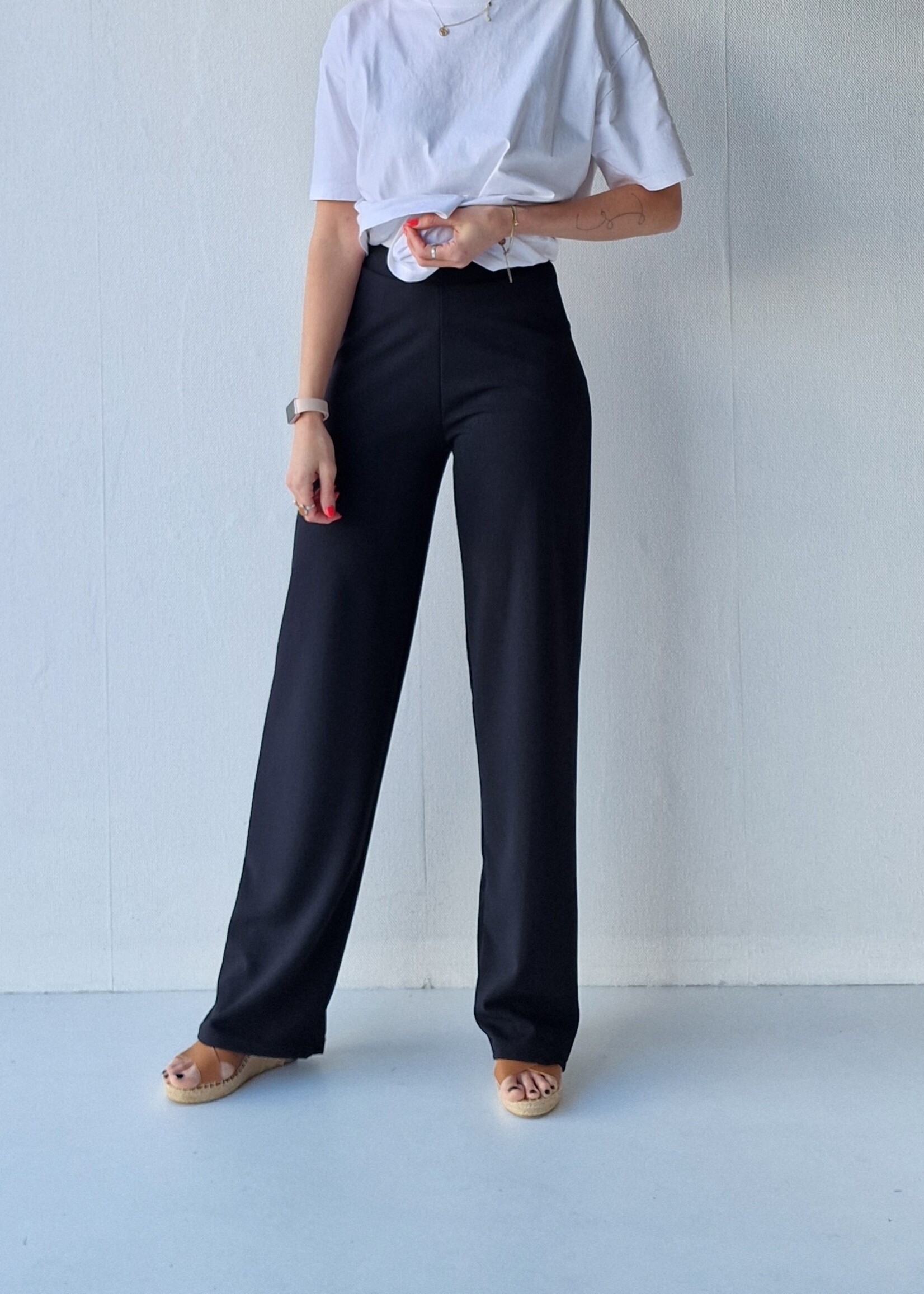 MadameLiz Wide leg | black | extra lang