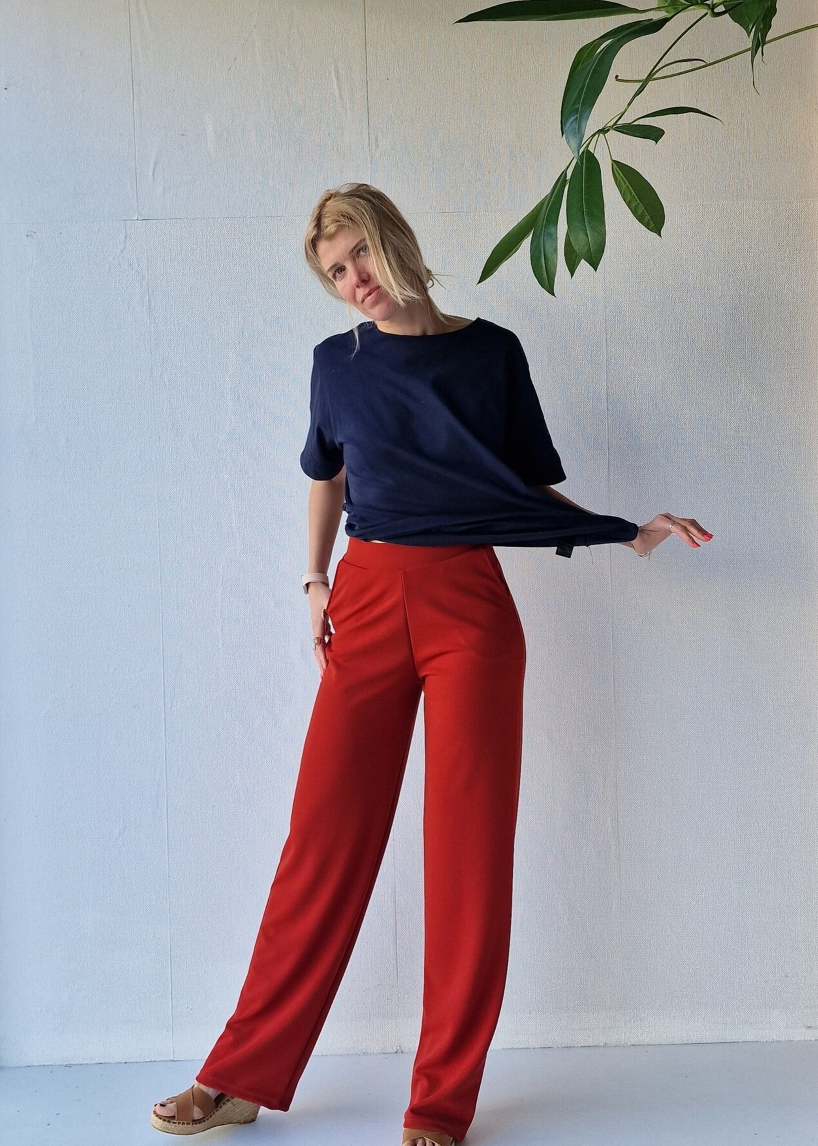 MadameLiz Wide leg | roest | Madame Liz | extra lang