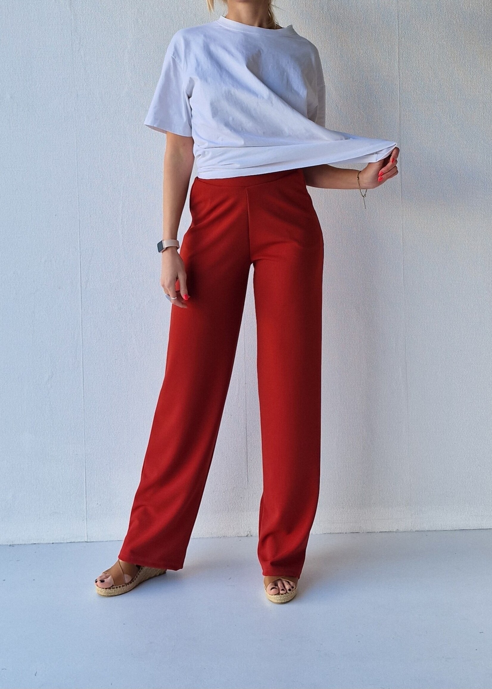 MadameLiz Wide leg | roest | Madame Liz | extra lang
