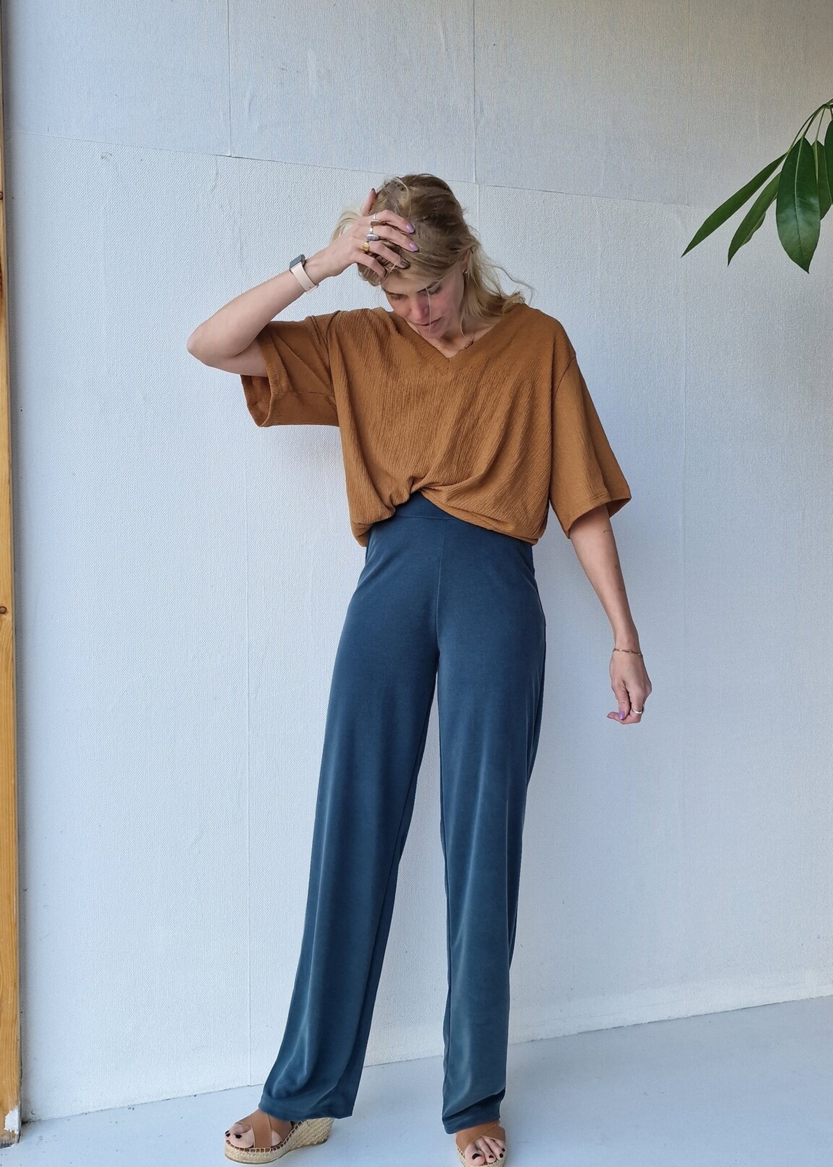 MadameLiz Exta lange wide leg | high rise | tall | lengtemaat 32, 34 en 36