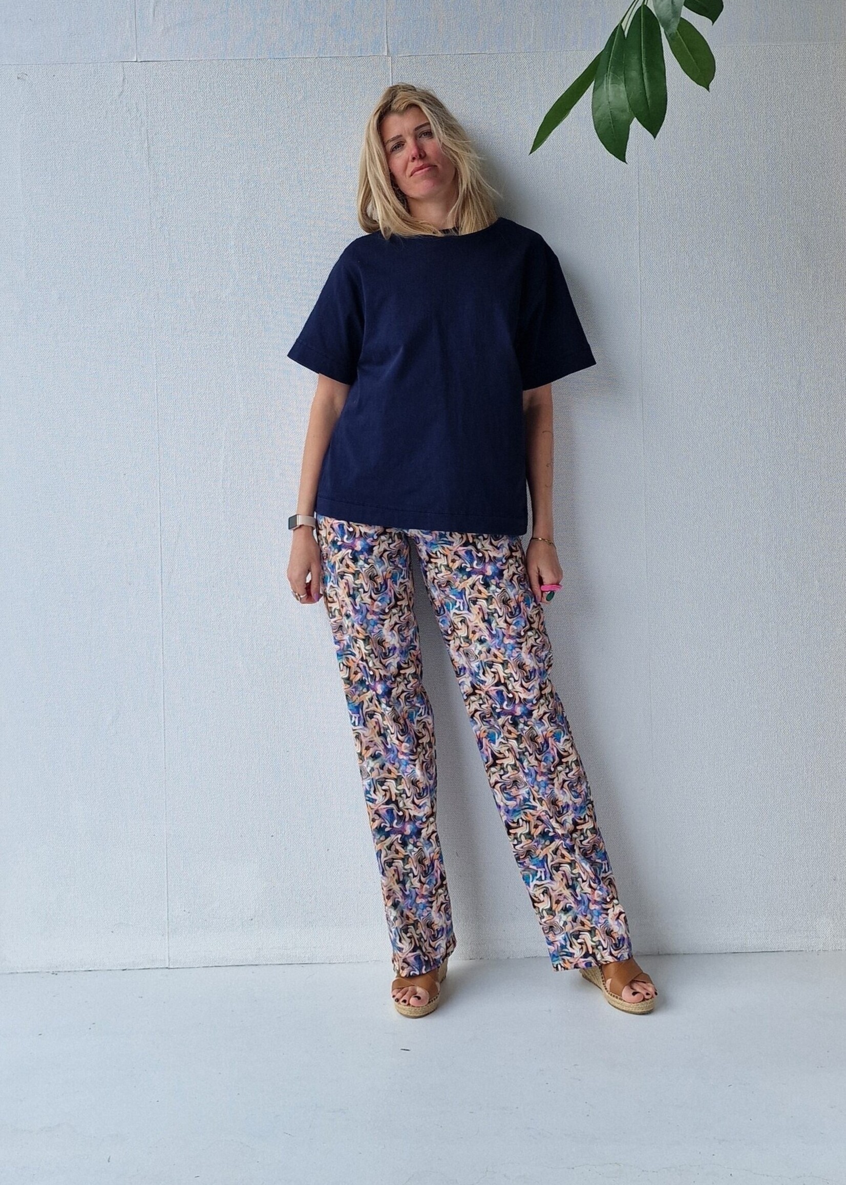MadameLiz Extra lange wide leg | multicolour | tall  | lengtemaat 32, 34 en 36