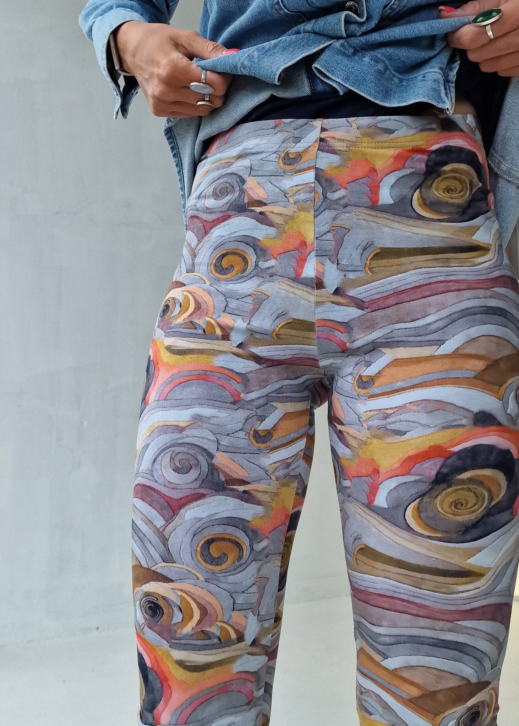 MadameLiz Long leggings | graphic tall