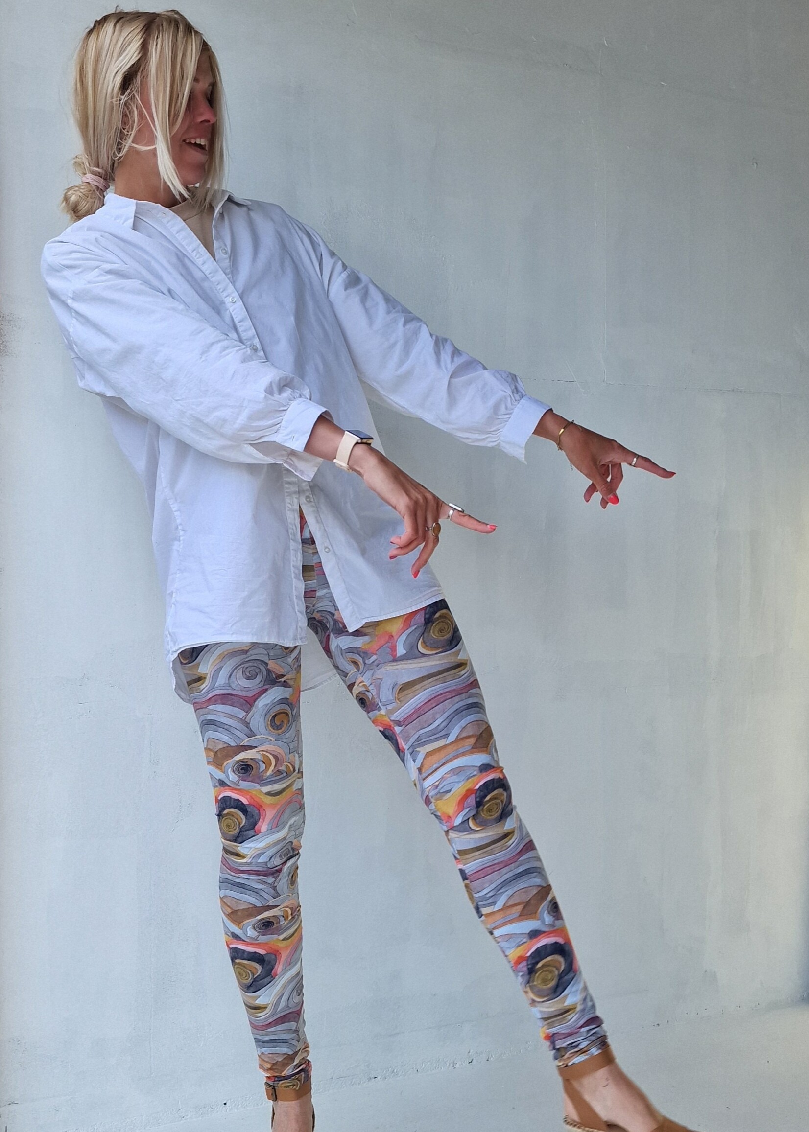 MadameLiz Long leggings | graphic tall