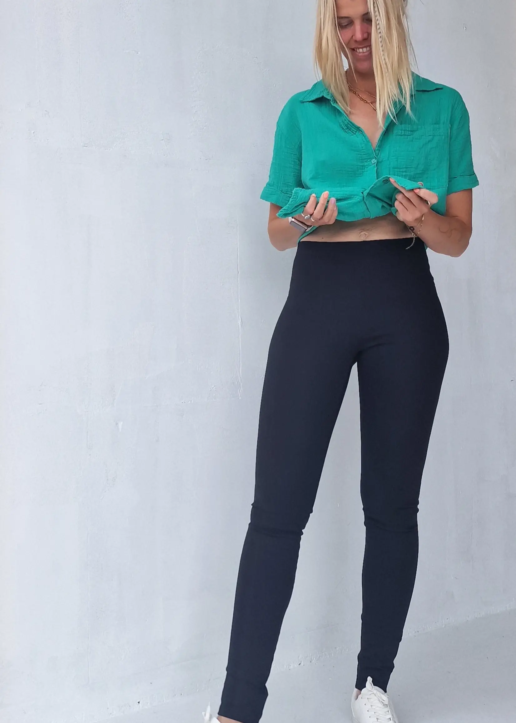 MadameLiz Extra lange Treggings schwarz | groß | Längengröße 32, 34 und 36