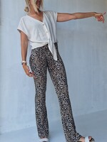 MadameLiz Flared pants | leopardprint | tall | lengtemaat 32, 34, 36