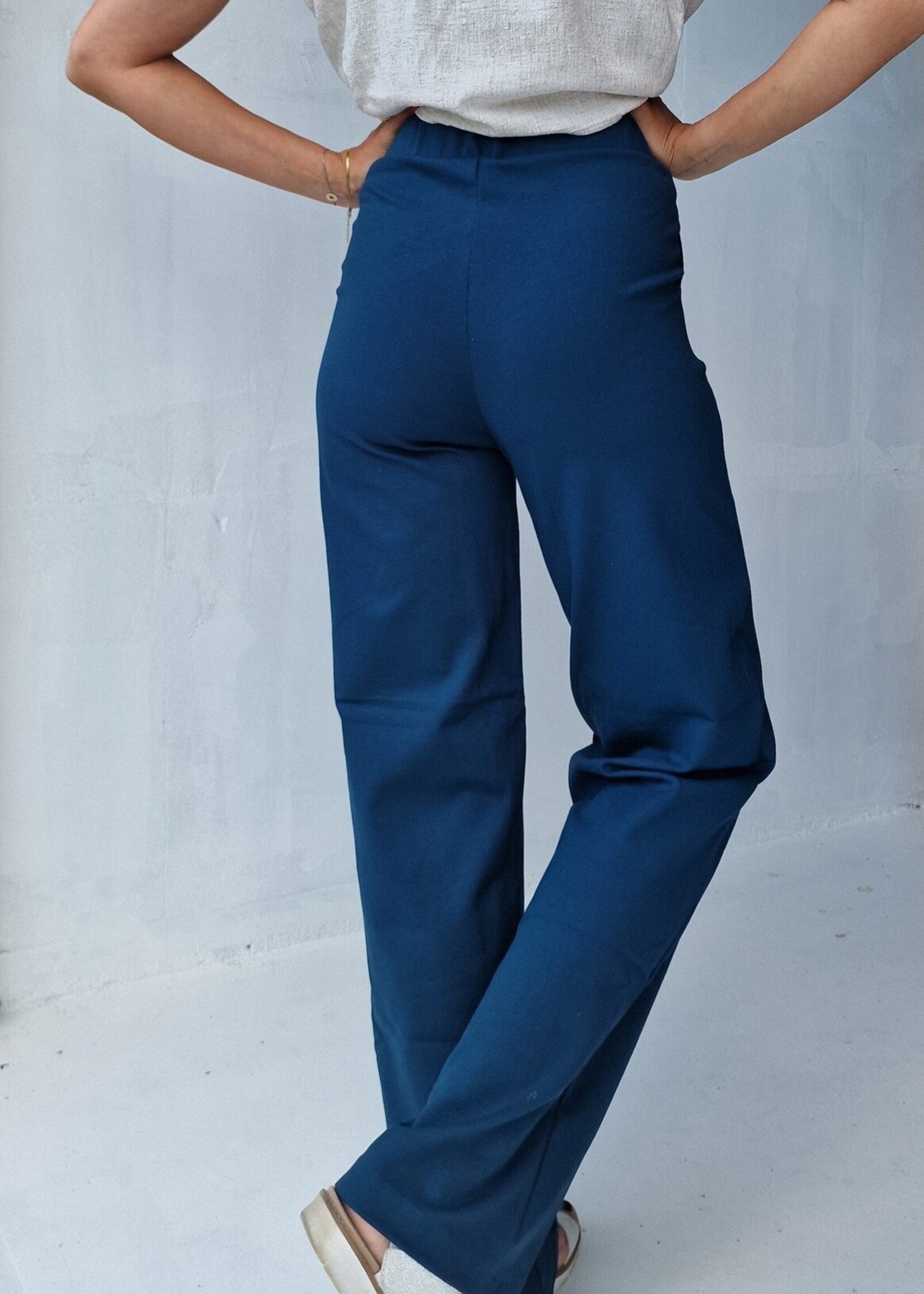 MadameLiz Extra lange wide leg | petrol | tall | länge 36