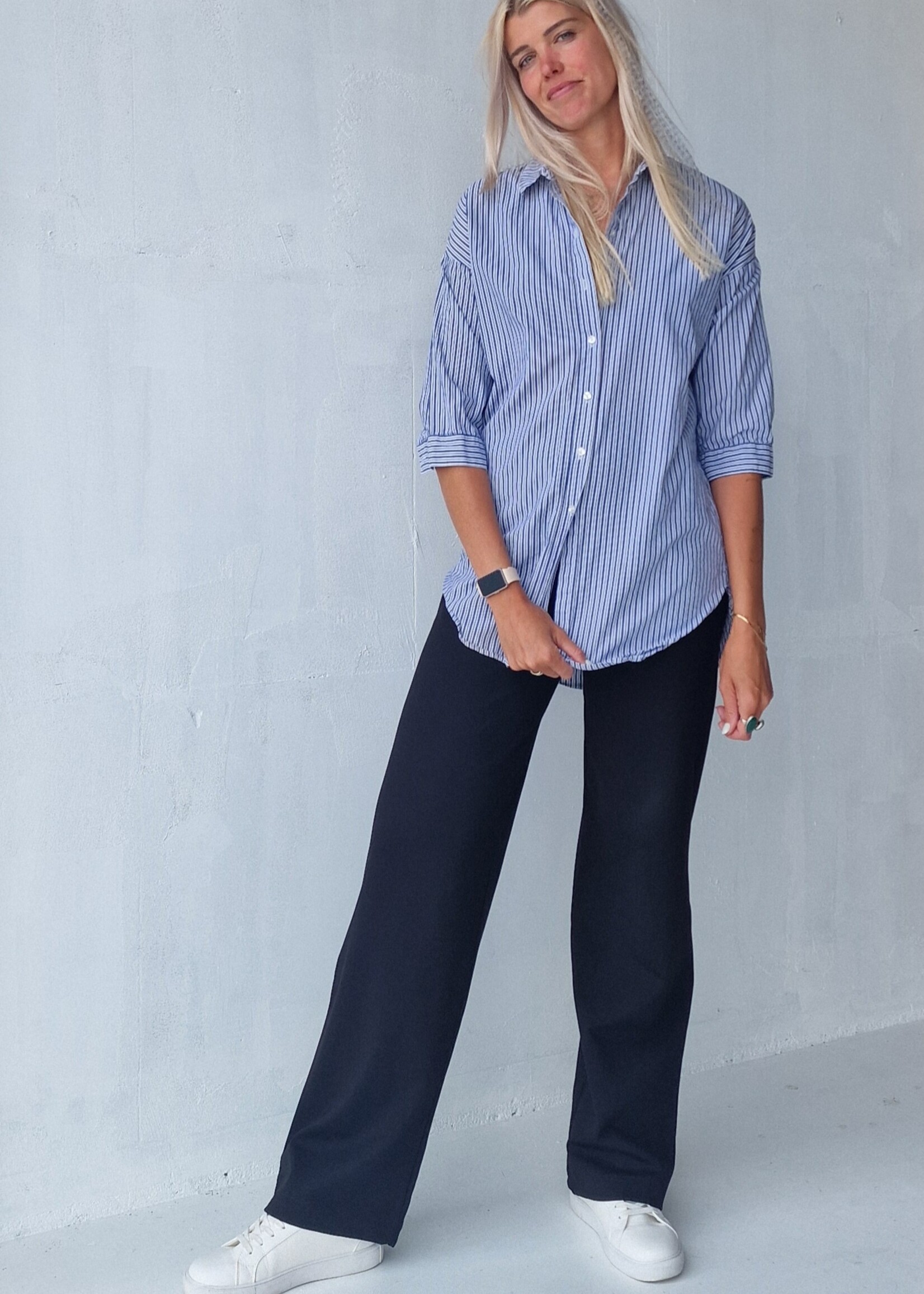 MadameLiz Extra lange wide leg | zwart & zacht | tall | lengtemaat 36