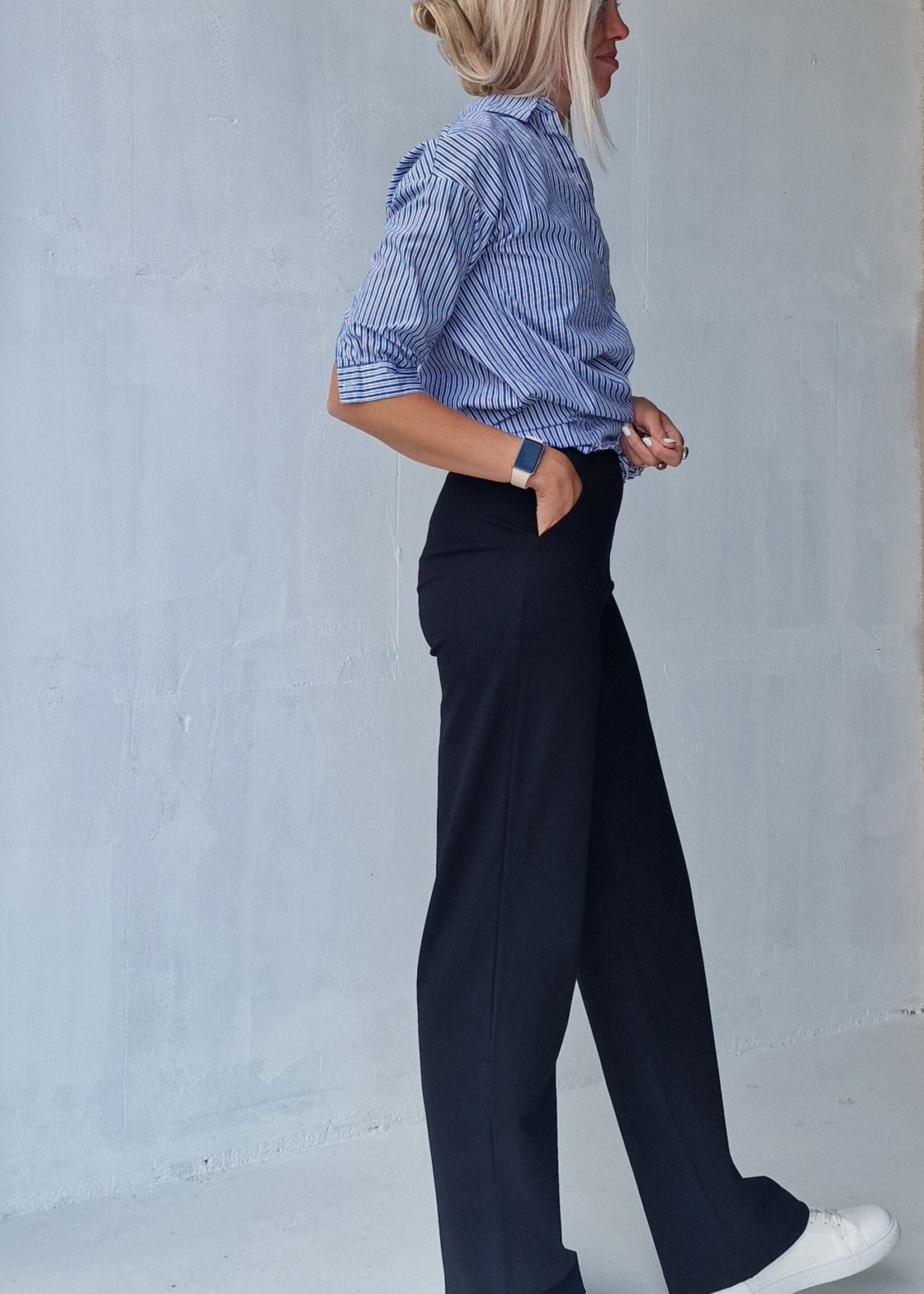 MadameLiz Extra lange wide leg | zwart & zacht | tall | lengtemaat 36
