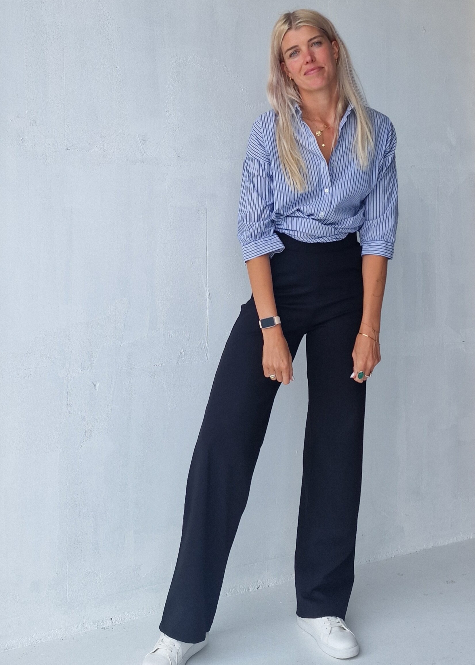 MadameLiz Extra lange wide leg | zwart & zacht | tall | lengtemaat 36