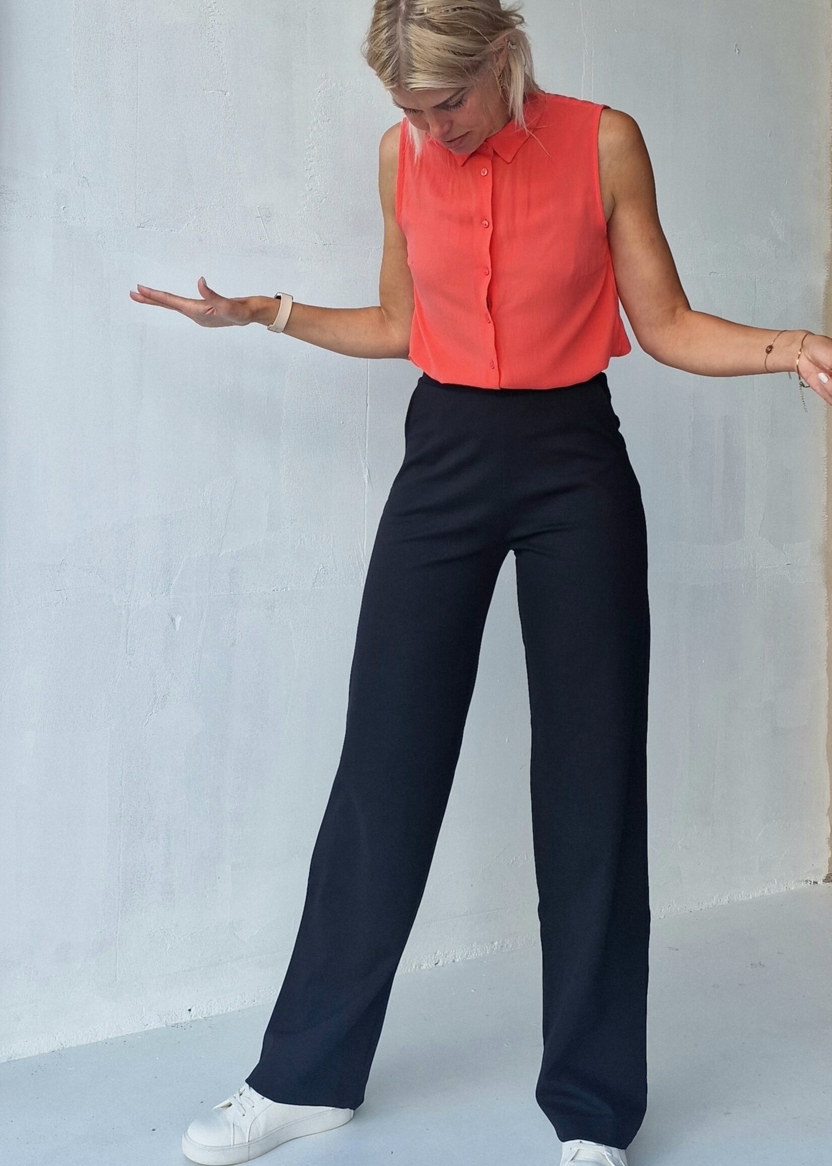 MadameLiz Extra lange wide leg | zwart & zacht | tall | lengtemaat 36