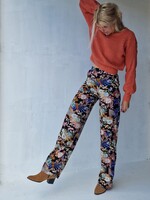 MadameLiz Wide leg | Tall | flower print | lengtemaat 36 en 34